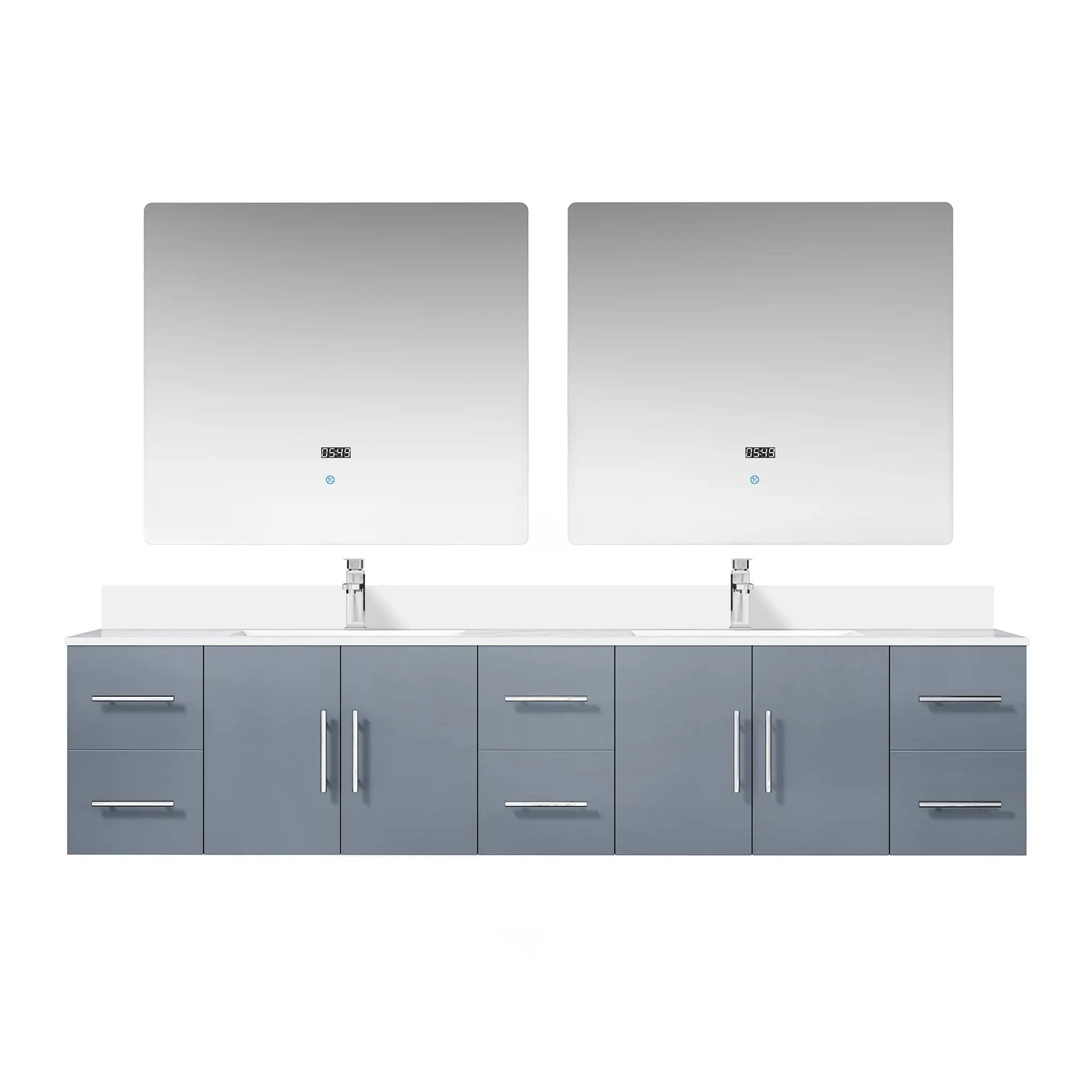 Lexora Geneva 84 in. W x 22 in. D Double Bath Vanity by Lexora