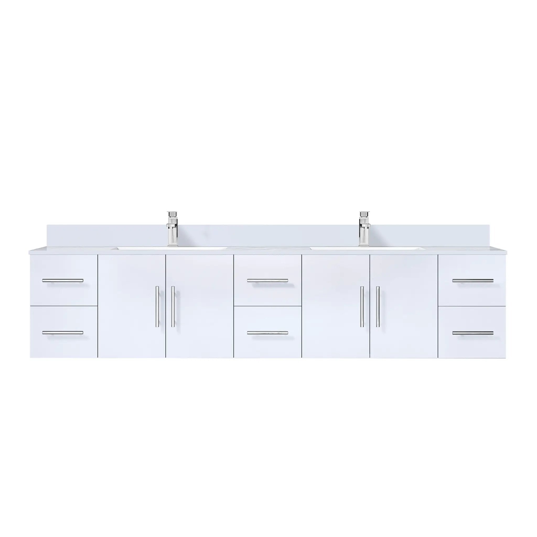 Lexora Geneva 84 in. W x 22 in. D Double Bath Vanity by Lexora
