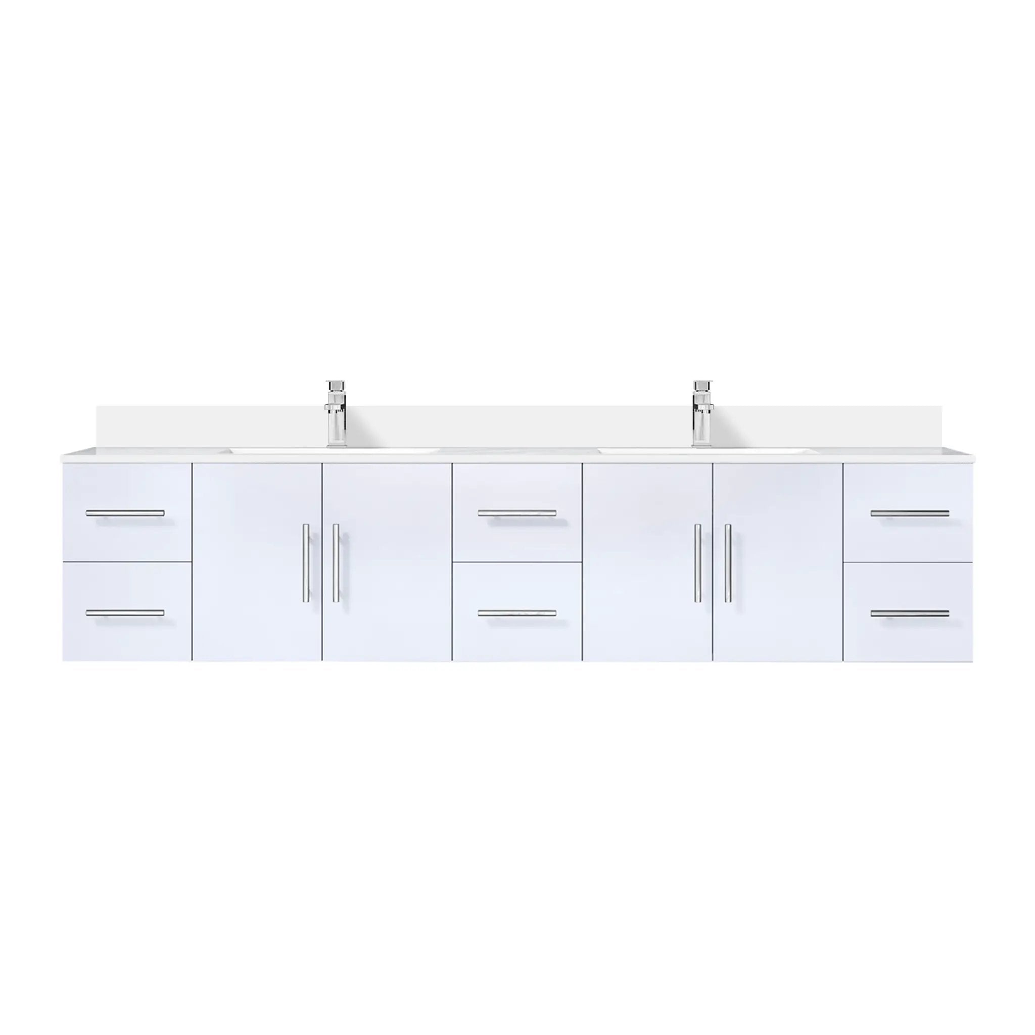 Lexora Geneva 84 in. W x 22 in. D Double Bath Vanity by Lexora