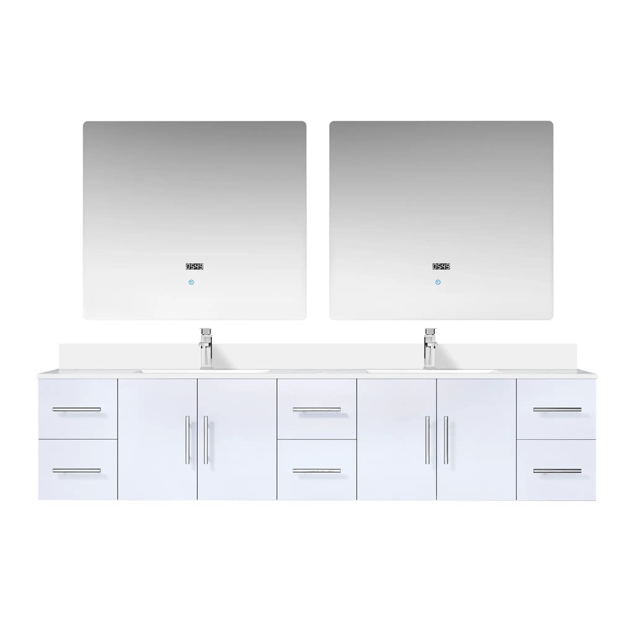 Lexora Geneva 84 in. W x 22 in. D Double Bath Vanity by Lexora