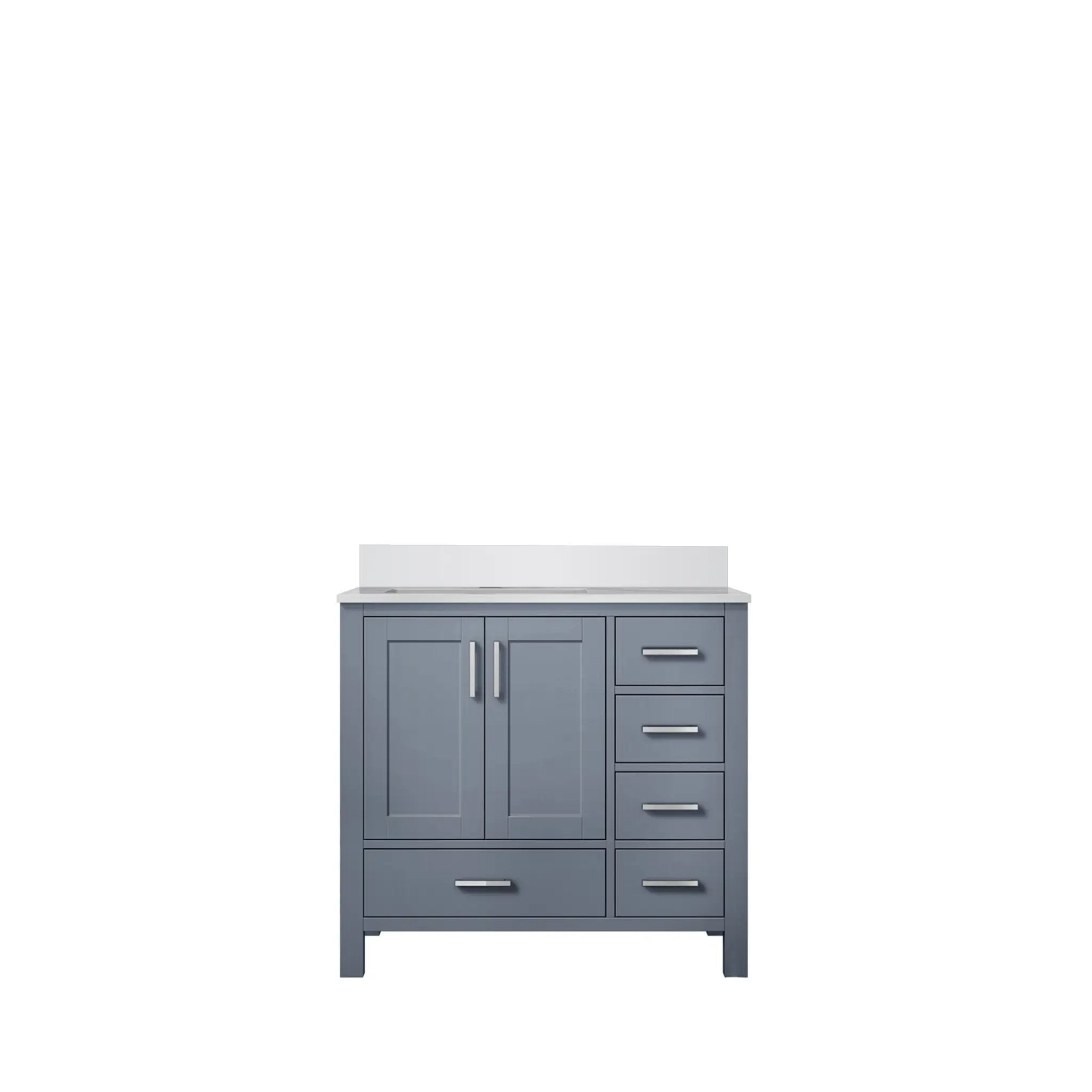 Lexora Jacques 36 in. W x 22 in. D Left Offset Bath Vanity by Lexora