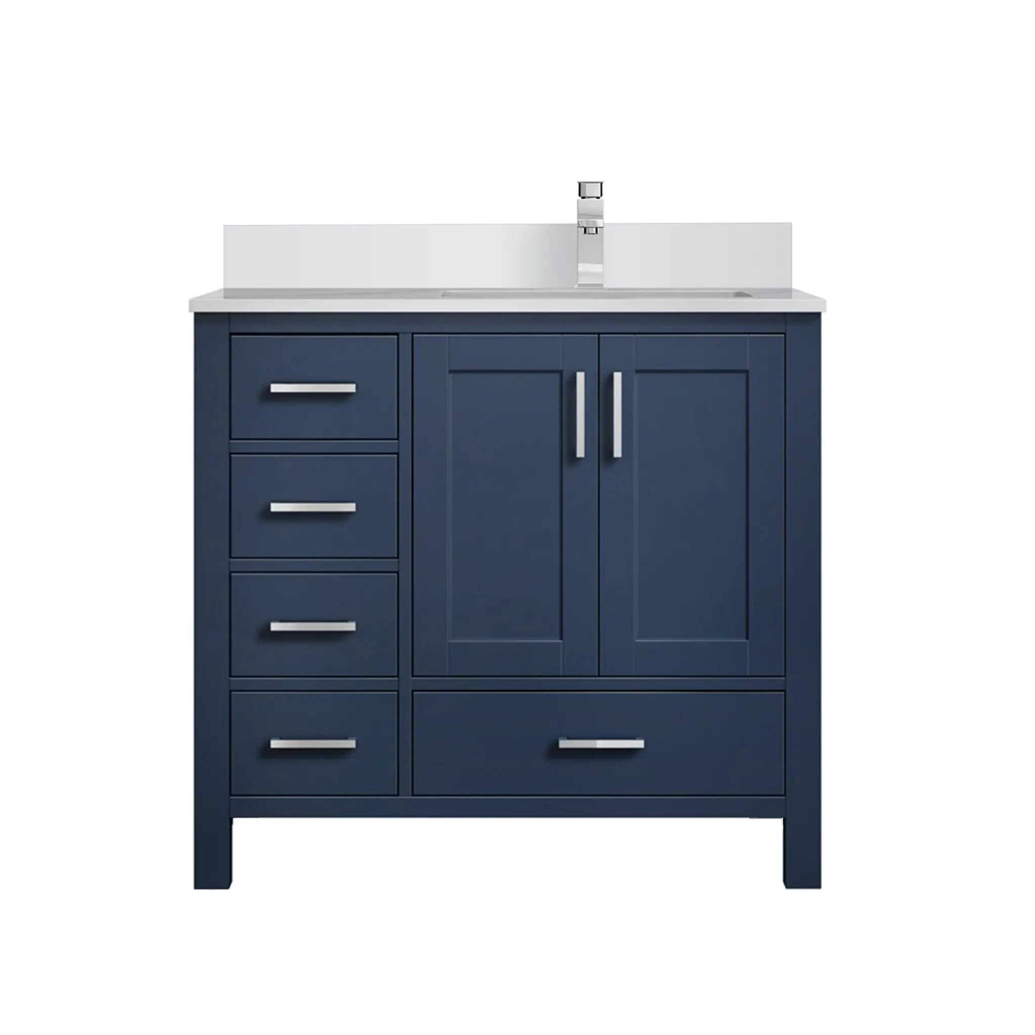 Lexora Jacques 36 in. W x 22 in. D Right Offset Bath Vanity by Lexora