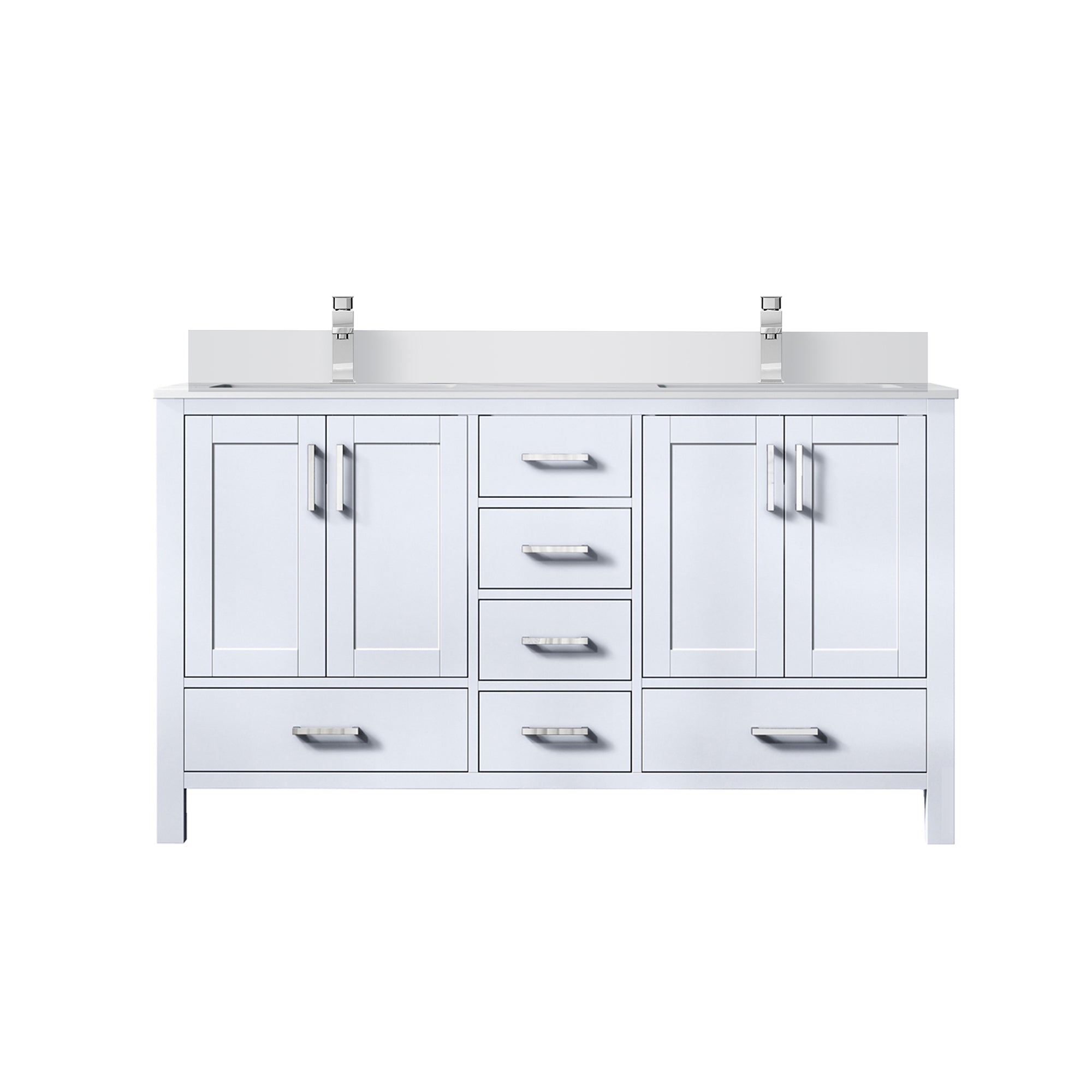 Lexora Jacques 60 in. W x 22 in. D Double Bath Vanity by Lexora