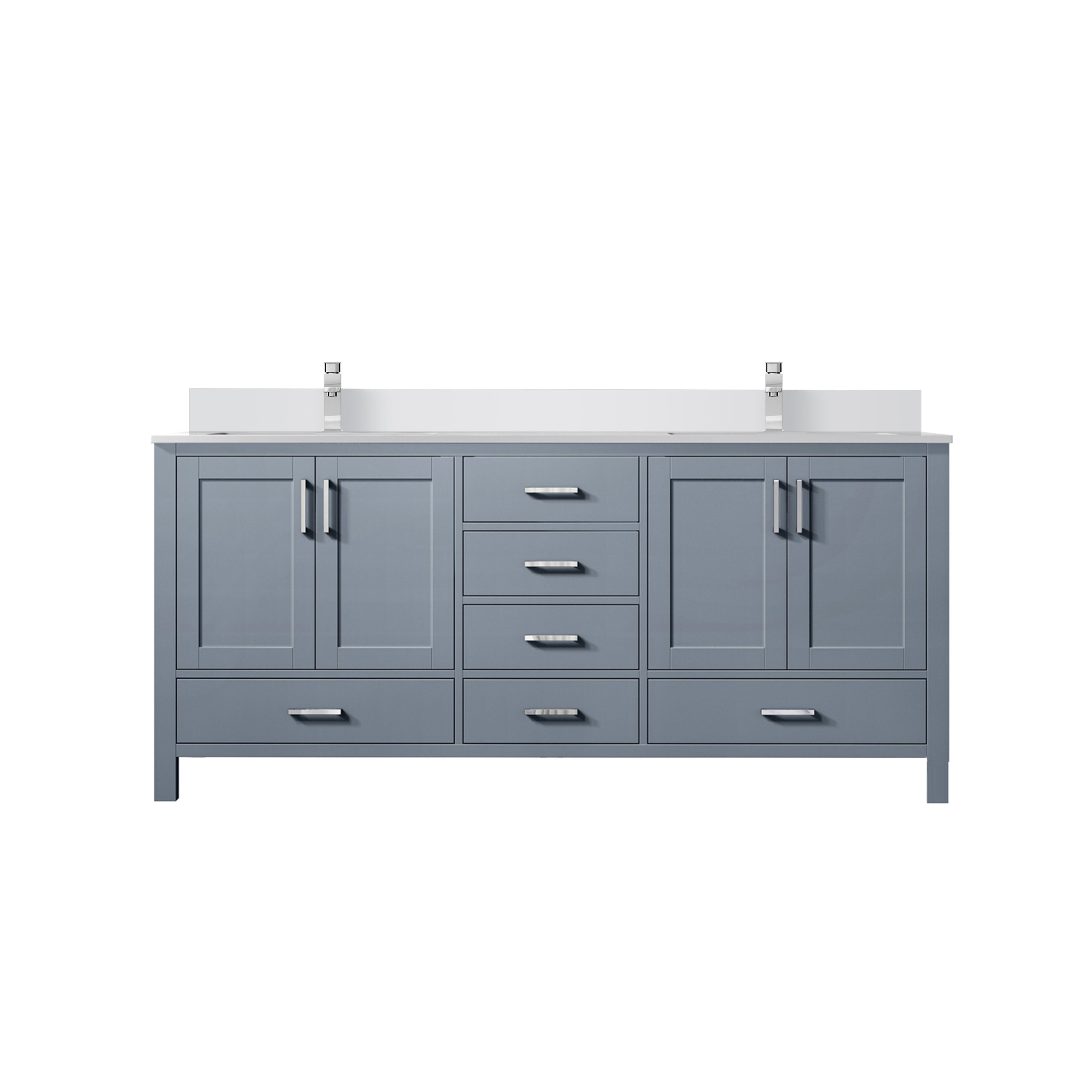 Lexora Jacques 60 in. W x 22 in. D Double Bath Vanity by Lexora
