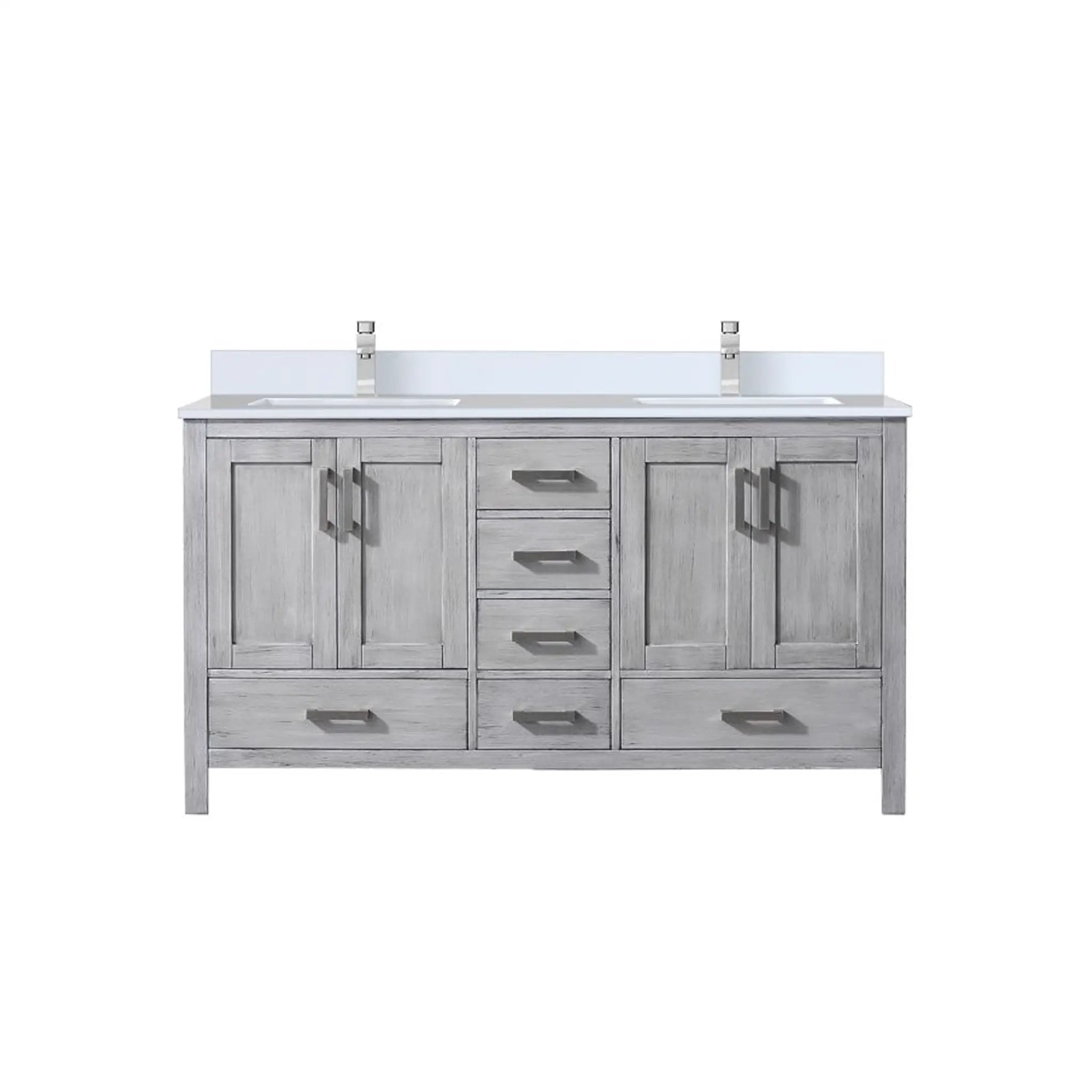 Lexora Jacques 60 in. W x 22 in. D Double Bath Vanity by Lexora