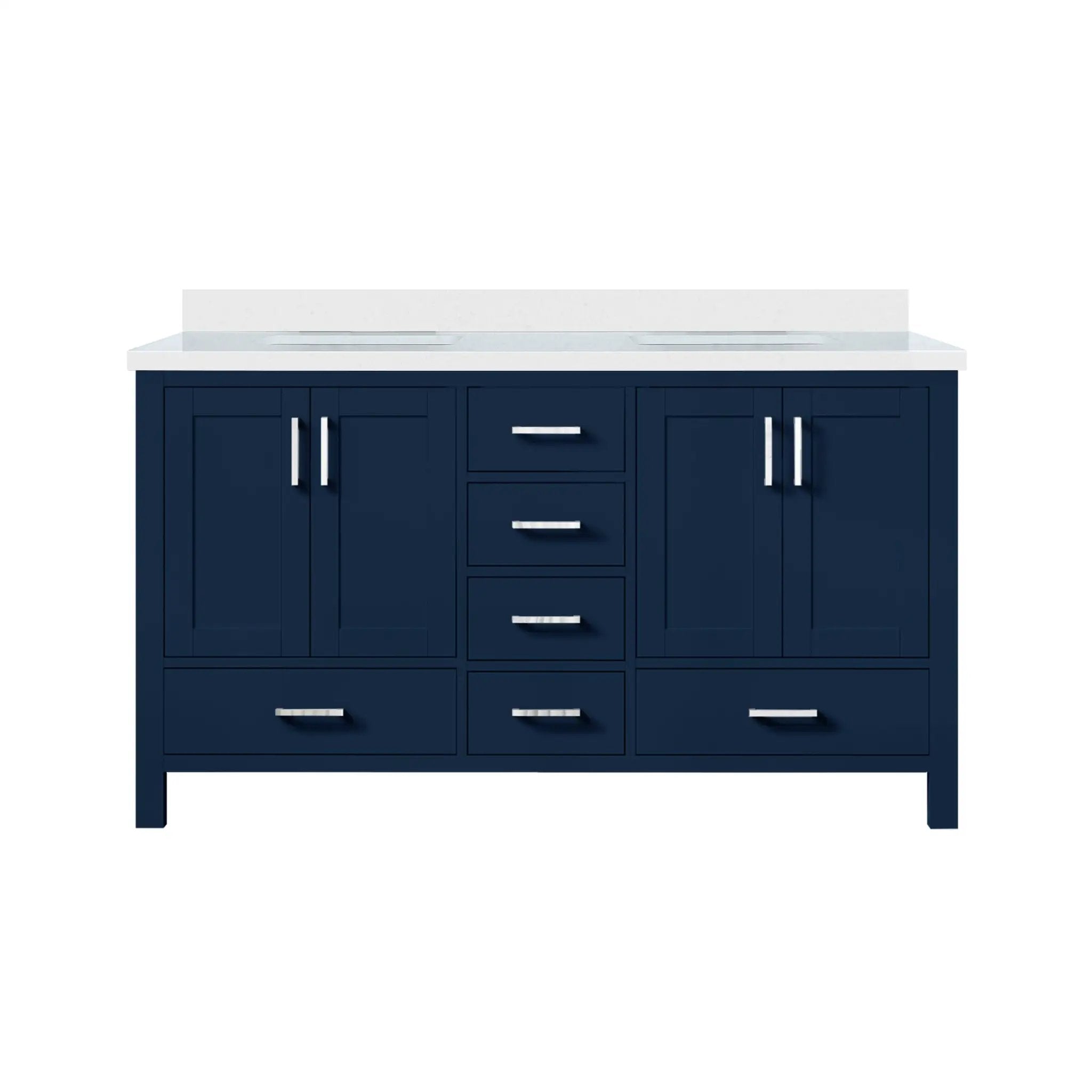 Lexora Jacques 60 in. W x 22 in. D Double Bath Vanity by Lexora