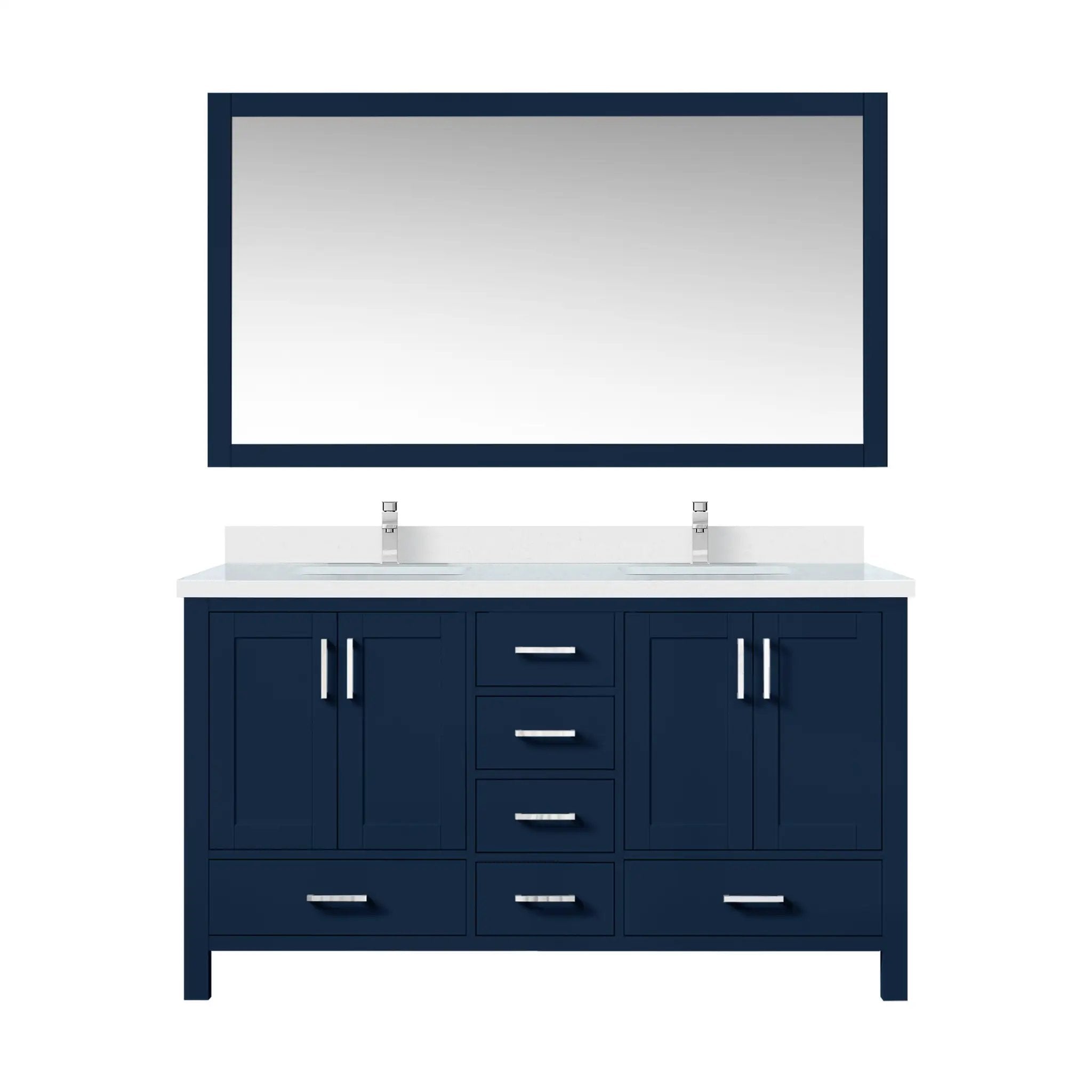 Lexora Jacques 60 in. W x 22 in. D Double Bath Vanity by Lexora