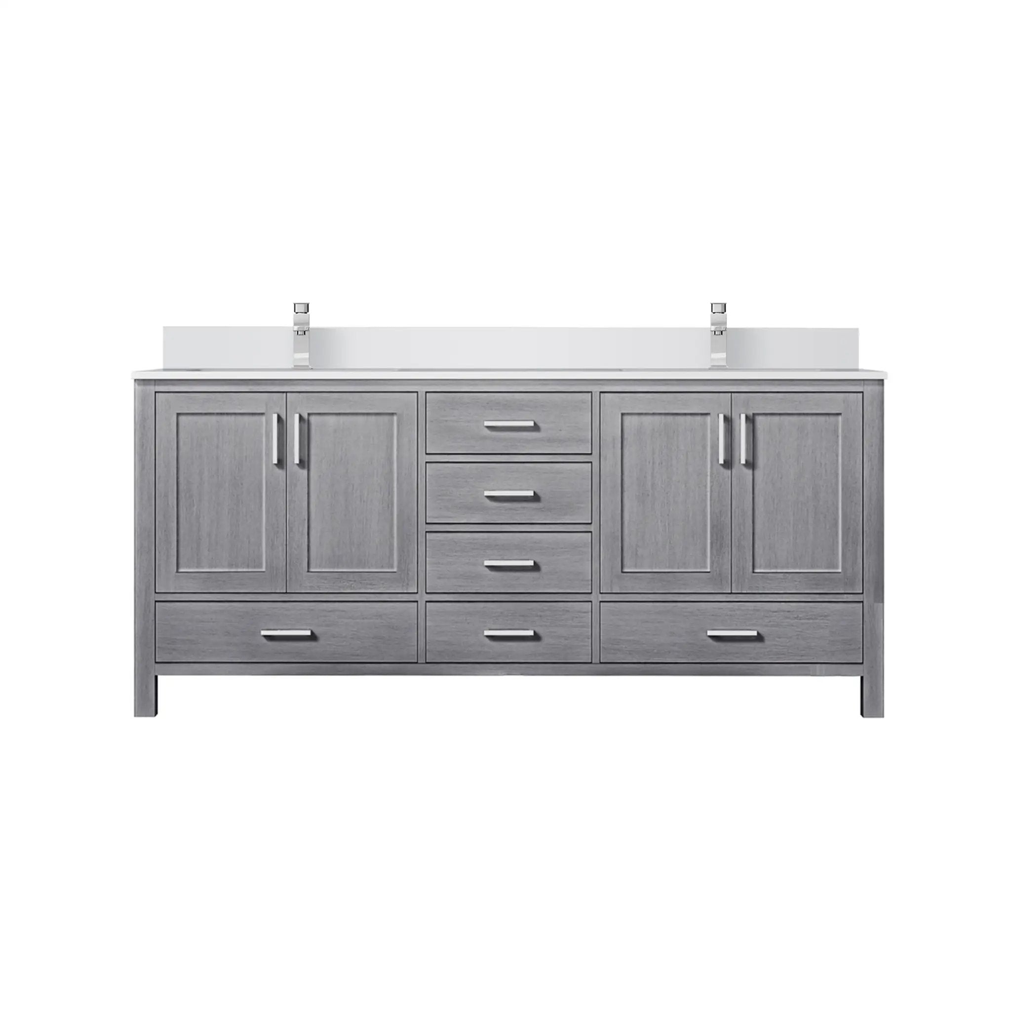 Lexora Jacques 72 in. W x 22 in. D Double Bath Vanity by Lexora