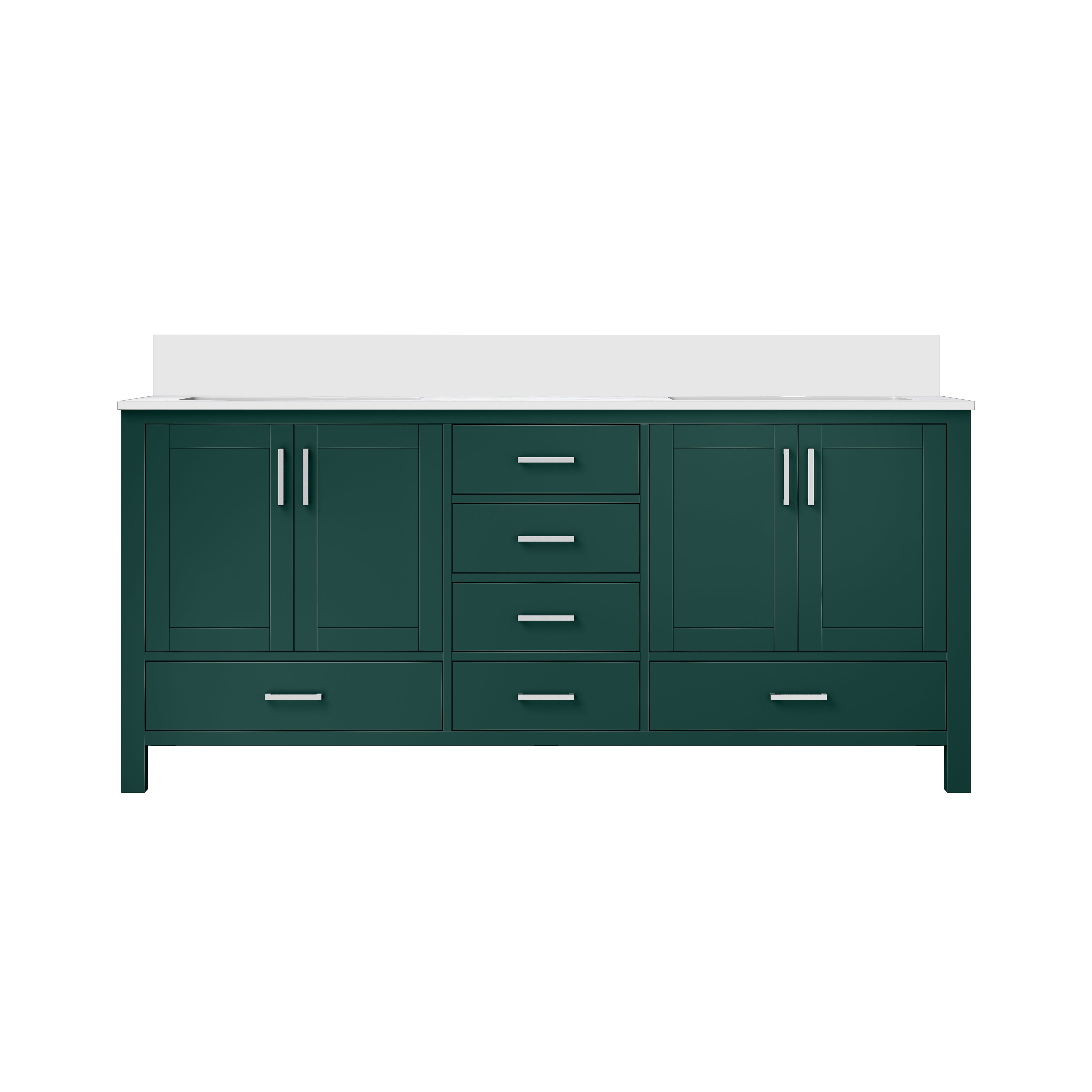 Lexora Jacques 72 in. W x 22 in. D Double Bath Vanity