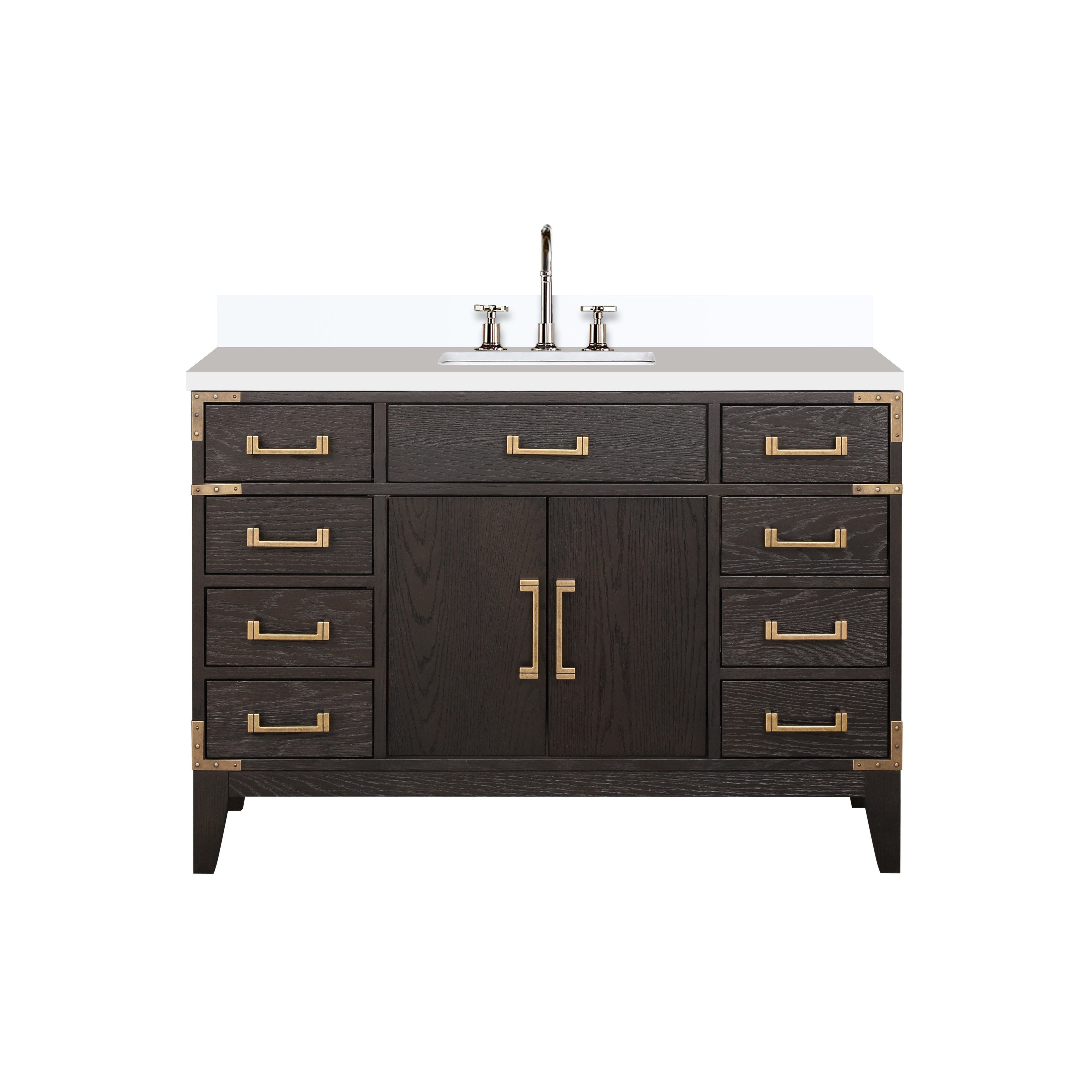 Lexora Laurel 48 in W x 22 in D Single Bath Vanity by Lexora