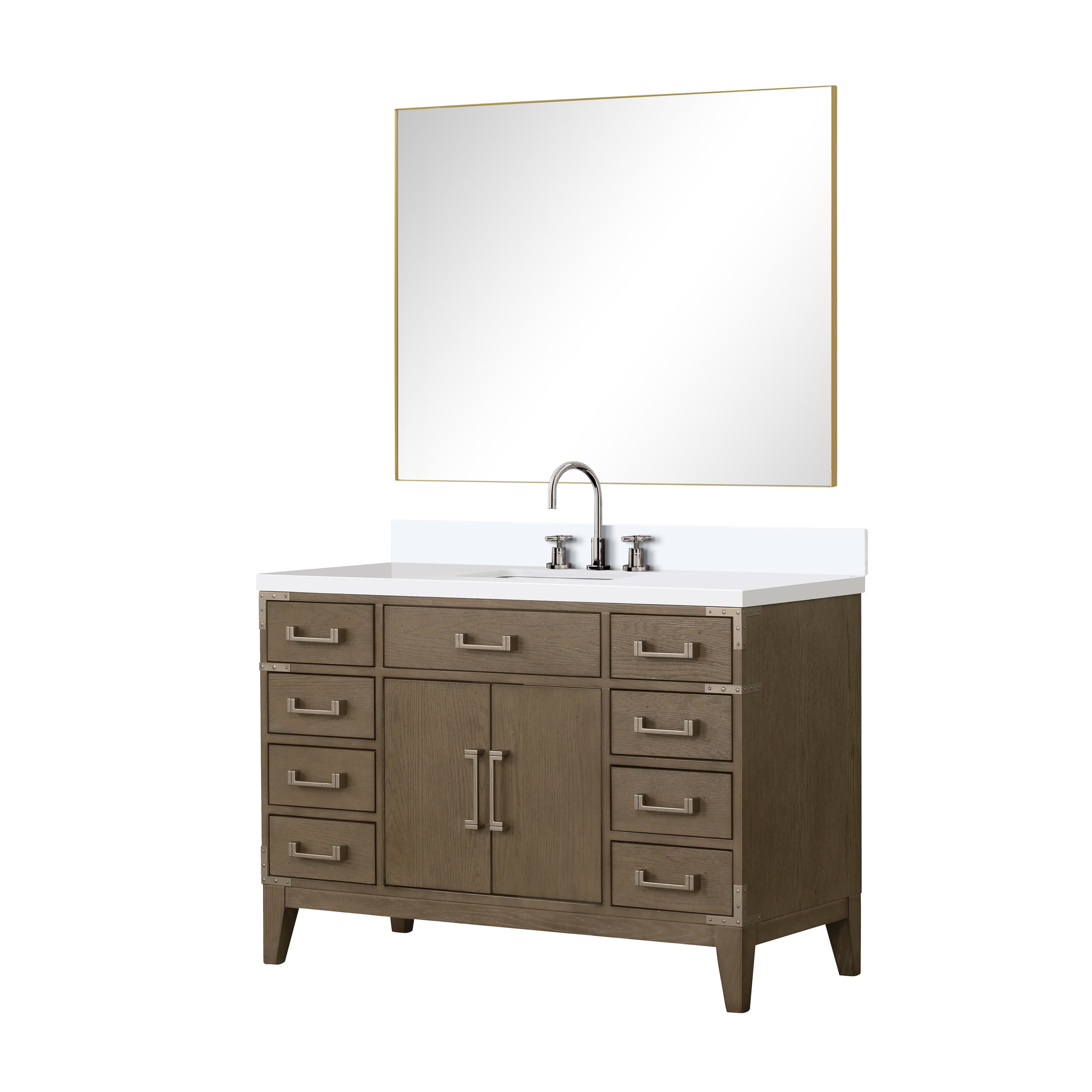 Lexora Laurel 48 in W x 22 in D Single Bath Vanity by Lexora