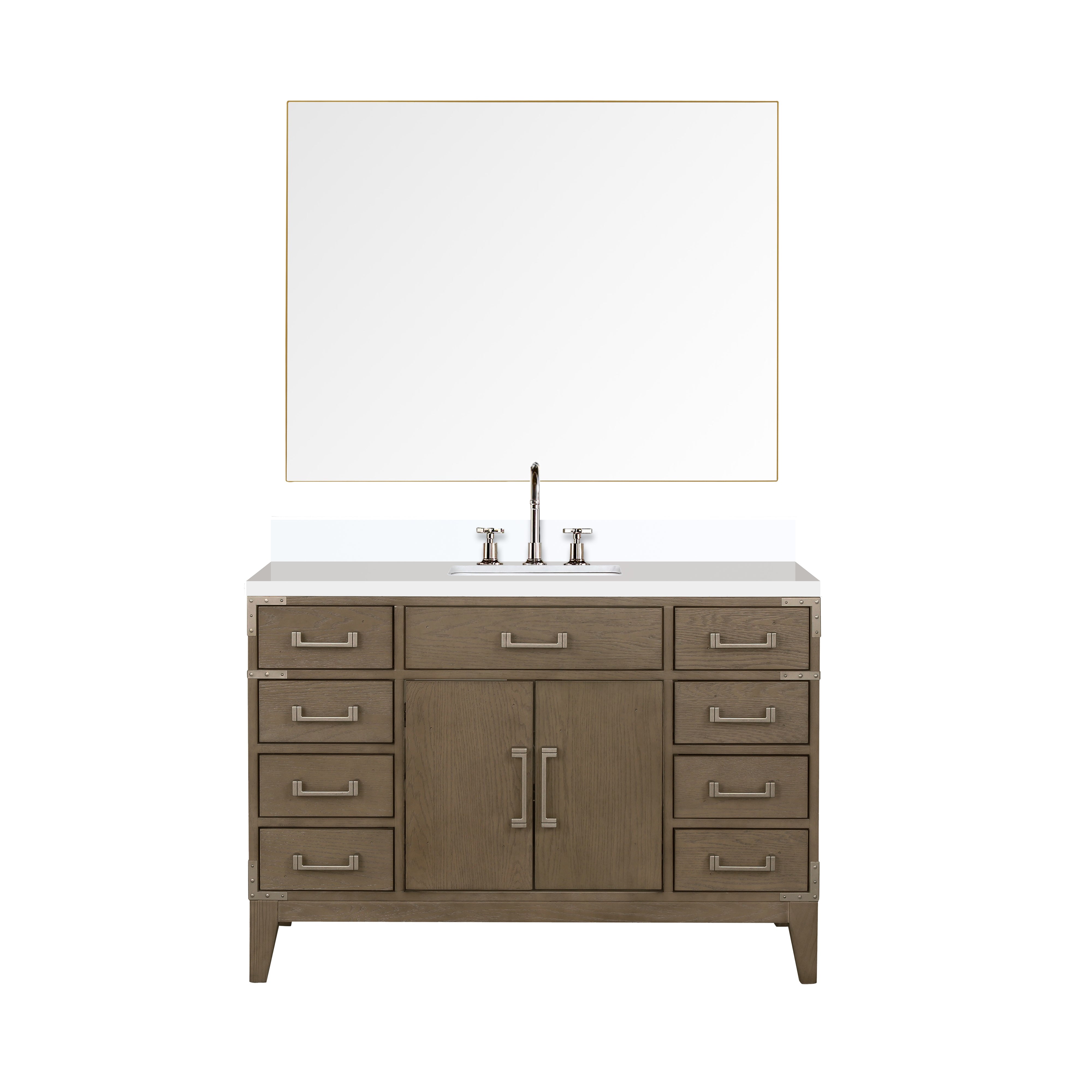 Lexora Laurel 48 in W x 22 in D Single Bath Vanity by Lexora
