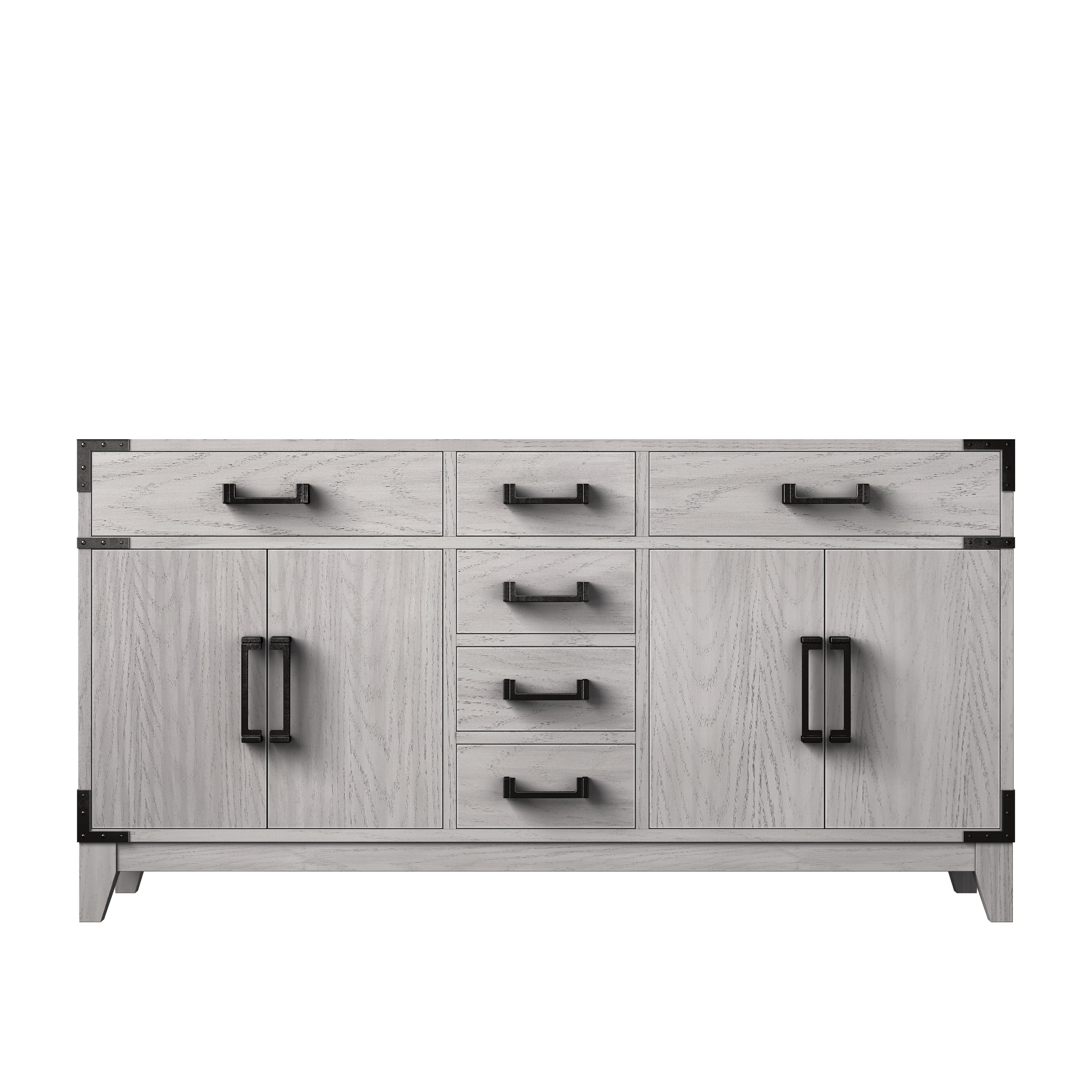 Lexora Laurel 60 in W x 22 in D Double Bath Vanity