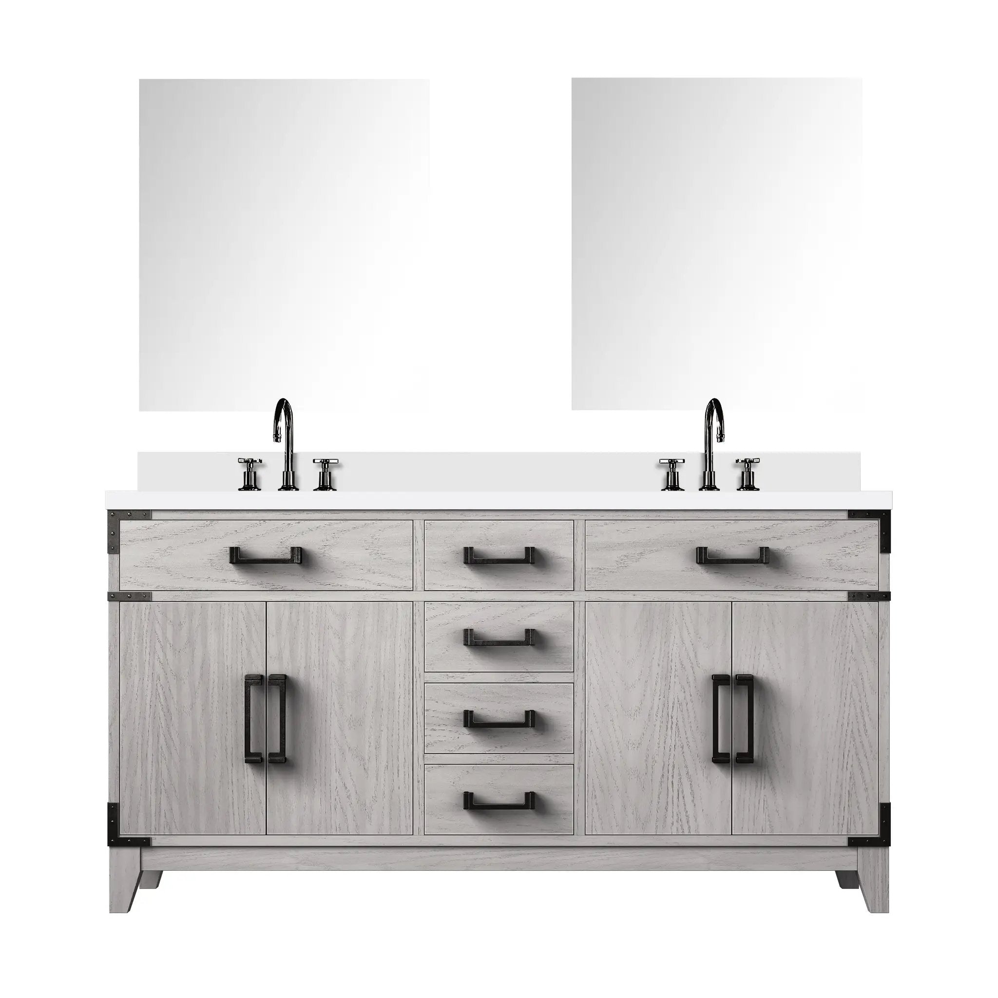 Lexora Laurel 60 in W x 22 in D Double Bath Vanity by Lexora