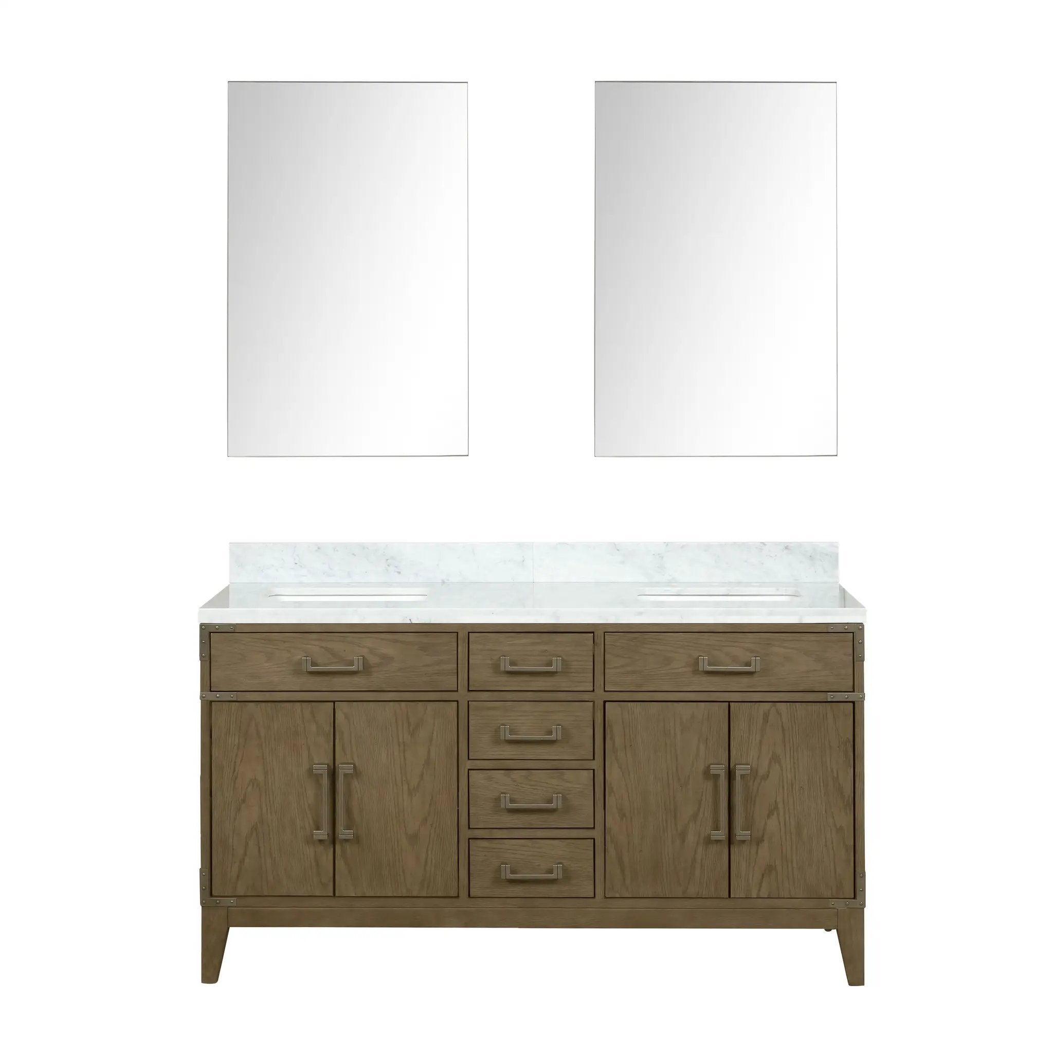 Lexora Laurel 60 in W x 22 in D Double Bath Vanity by Lexora