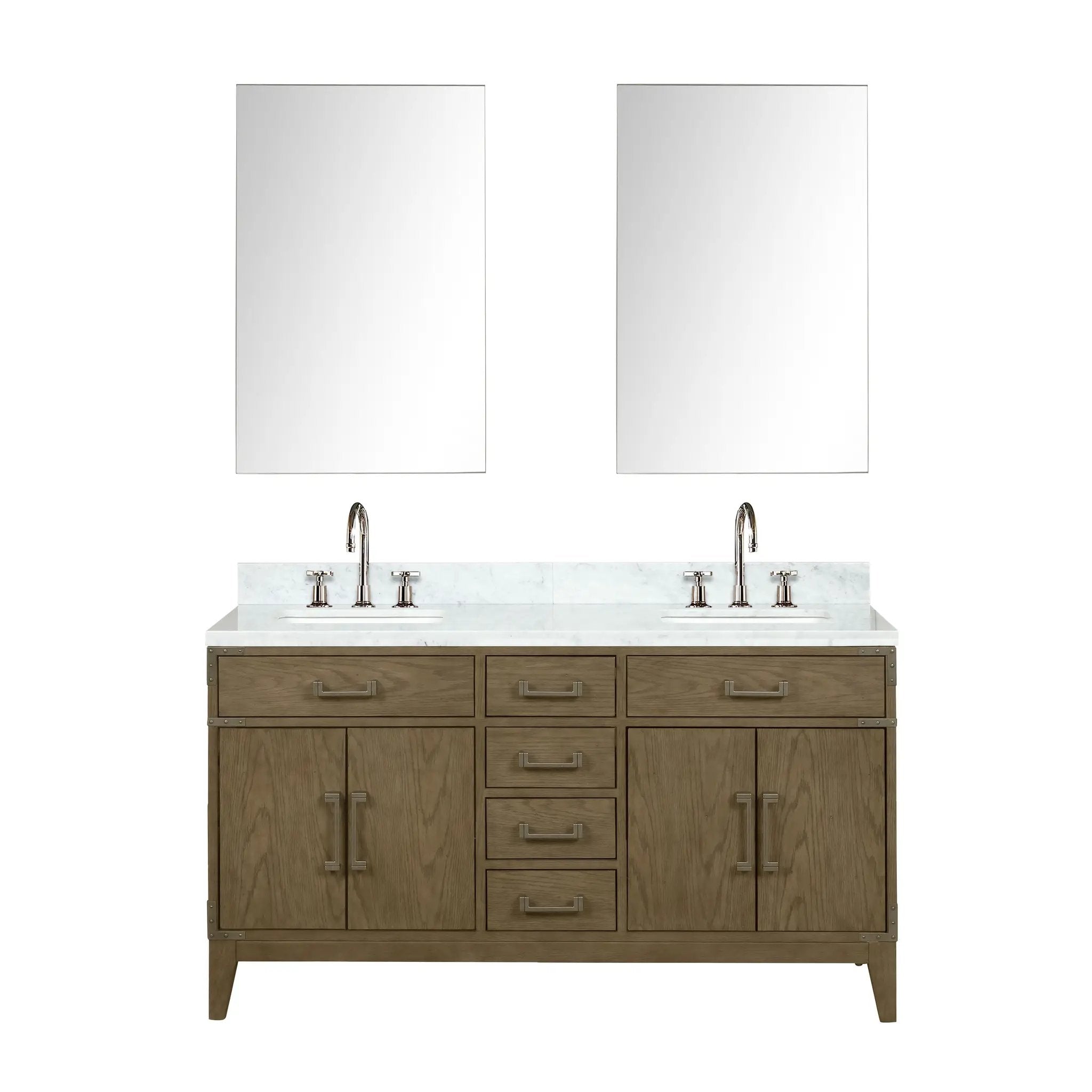 Lexora Laurel 60 in W x 22 in D Double Bath Vanity by Lexora