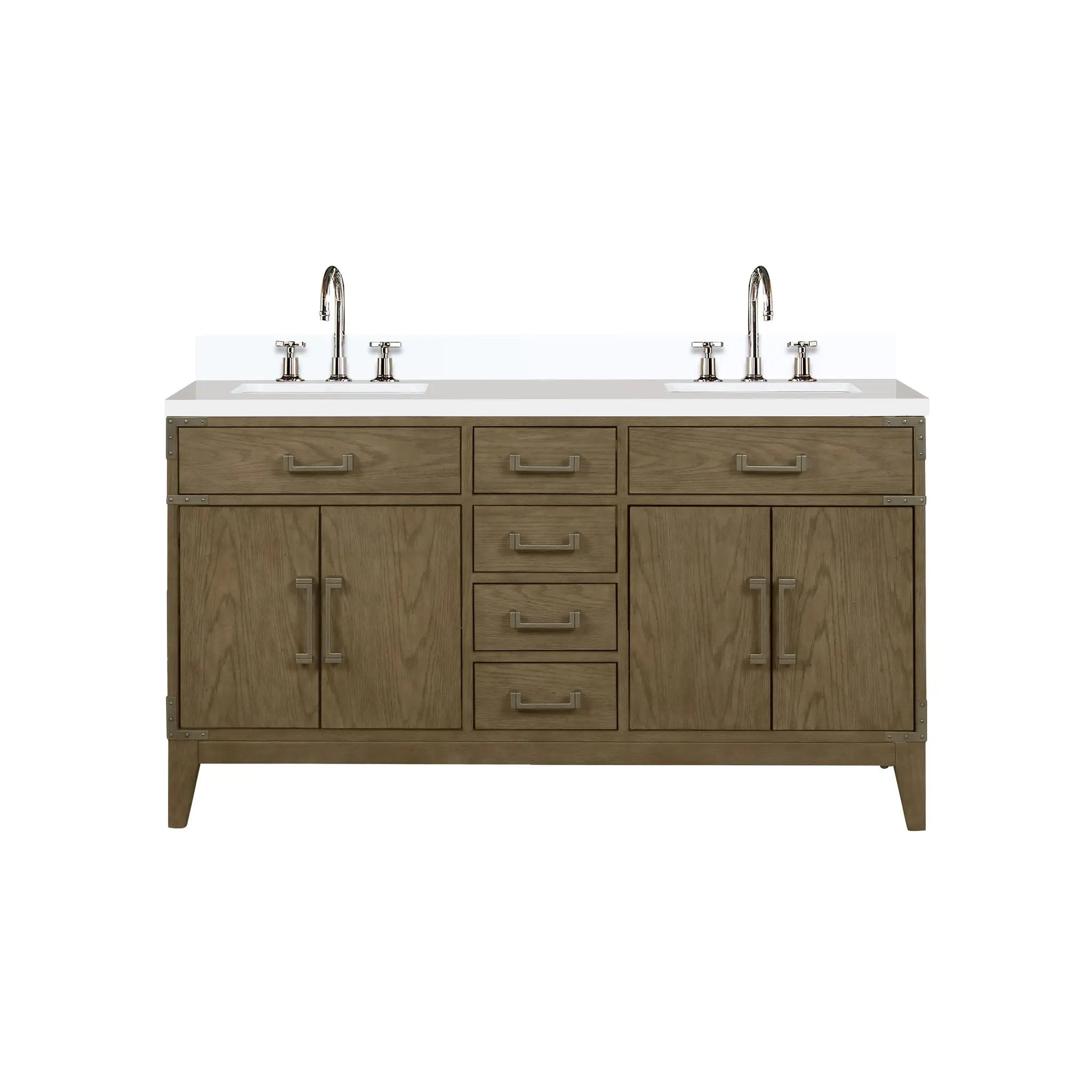 Lexora Laurel 60 in W x 22 in D Double Bath Vanity by Lexora