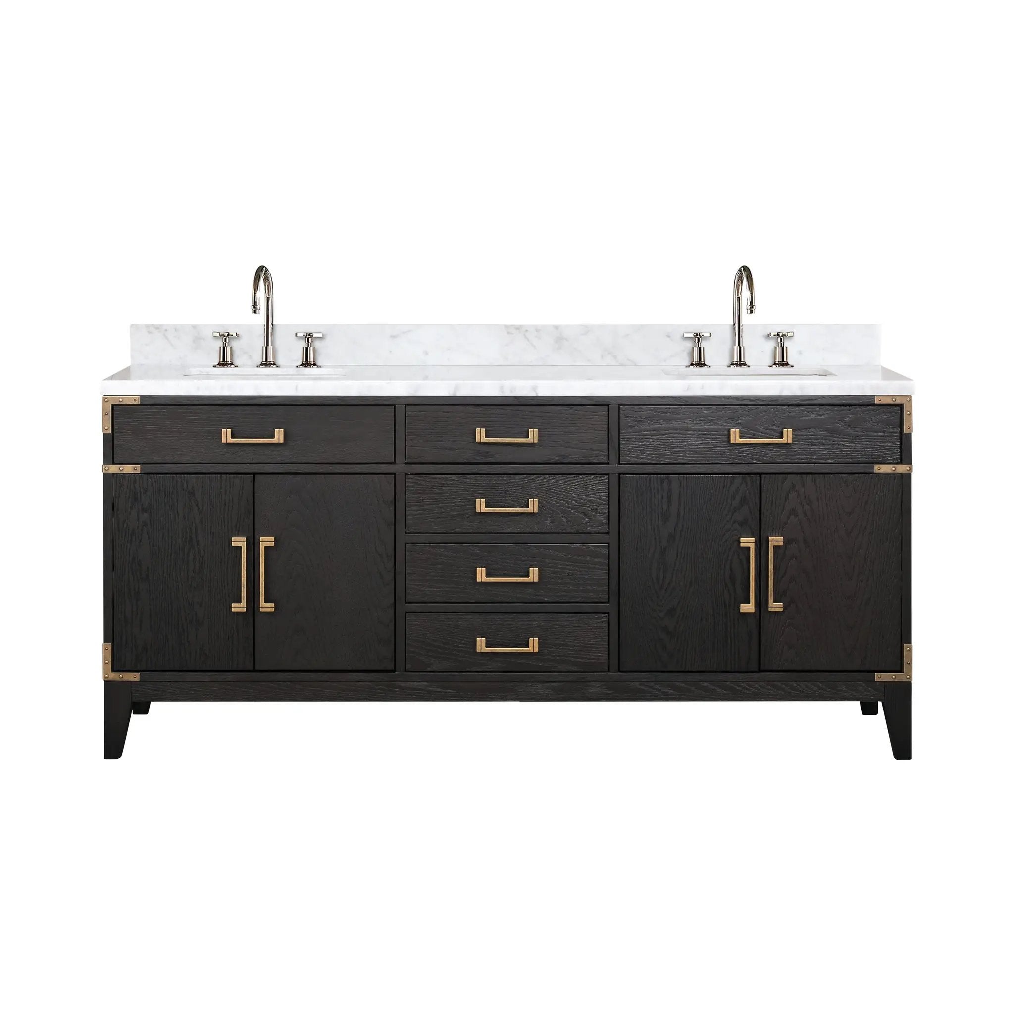 Lexora Laurel 72 in W x 22 in D Double Bath Vanity by Lexora