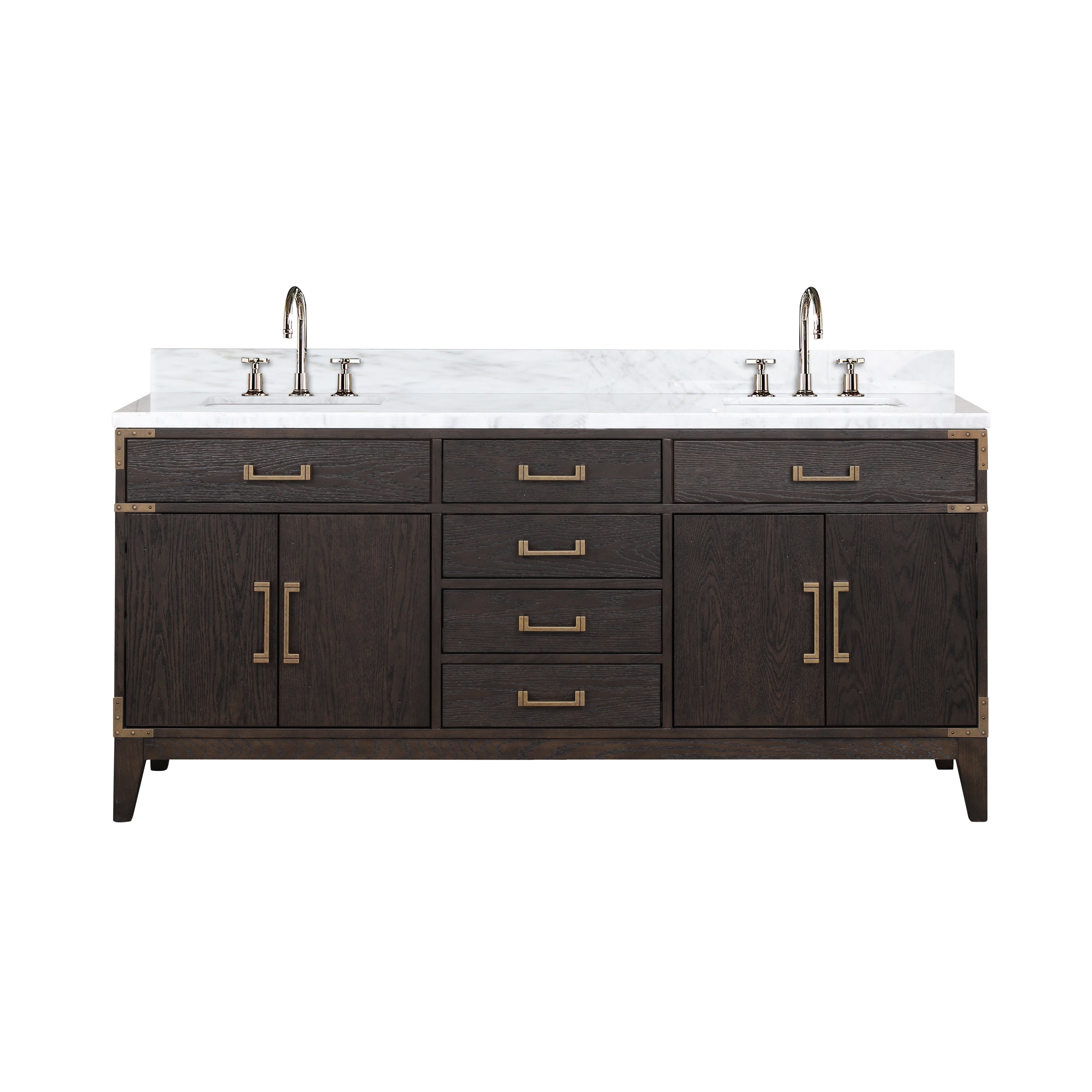 Lexora Laurel 72 in W x 22 in D Double Bath Vanity by Lexora