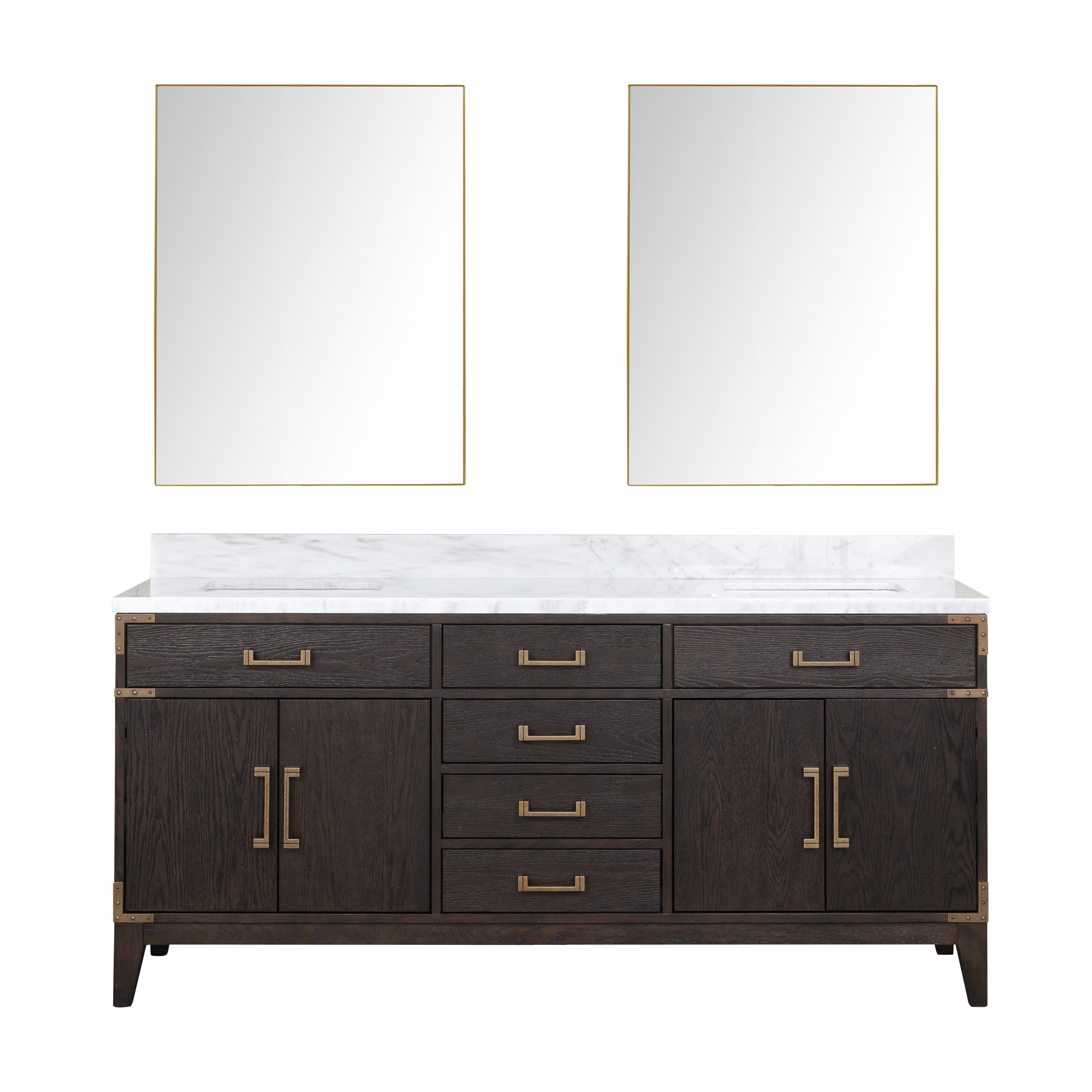 Lexora Laurel 72 in W x 22 in D Double Bath Vanity by Lexora