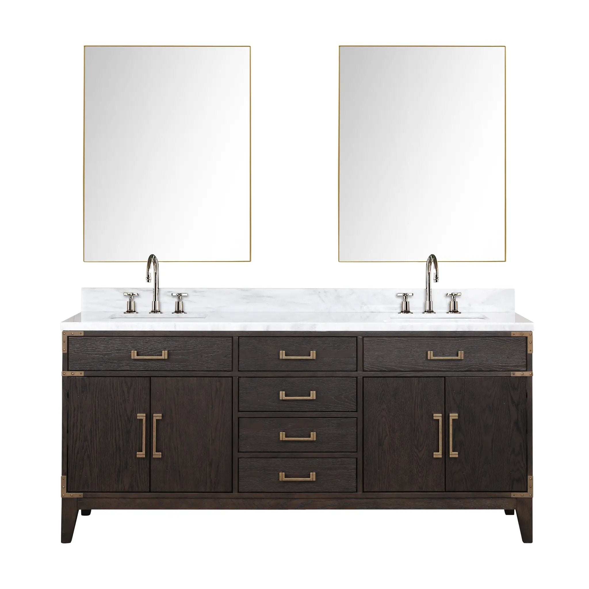 Lexora Laurel 72 in W x 22 in D Double Bath Vanity by Lexora