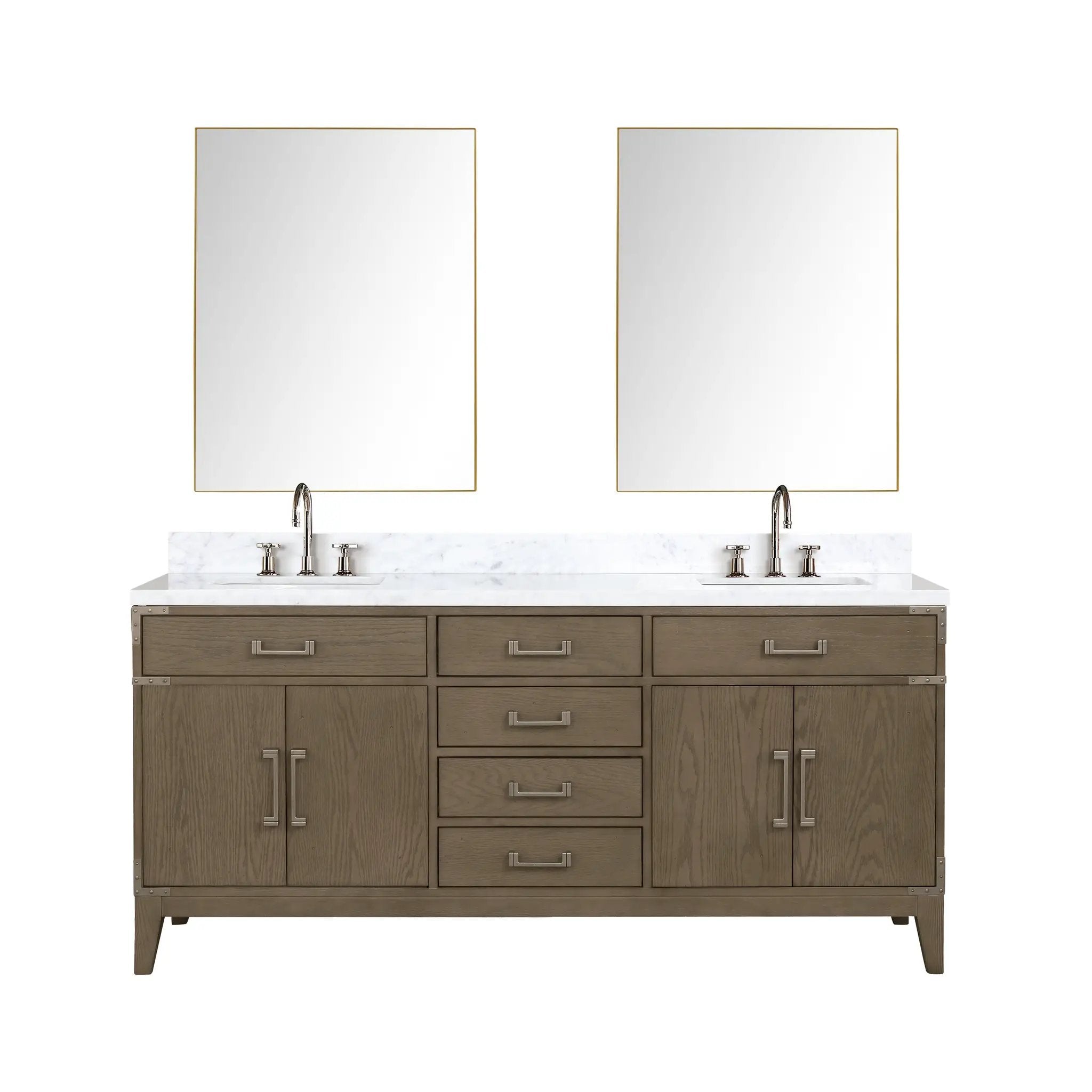 Lexora Laurel 72 in W x 22 in D Double Bath Vanity by Lexora