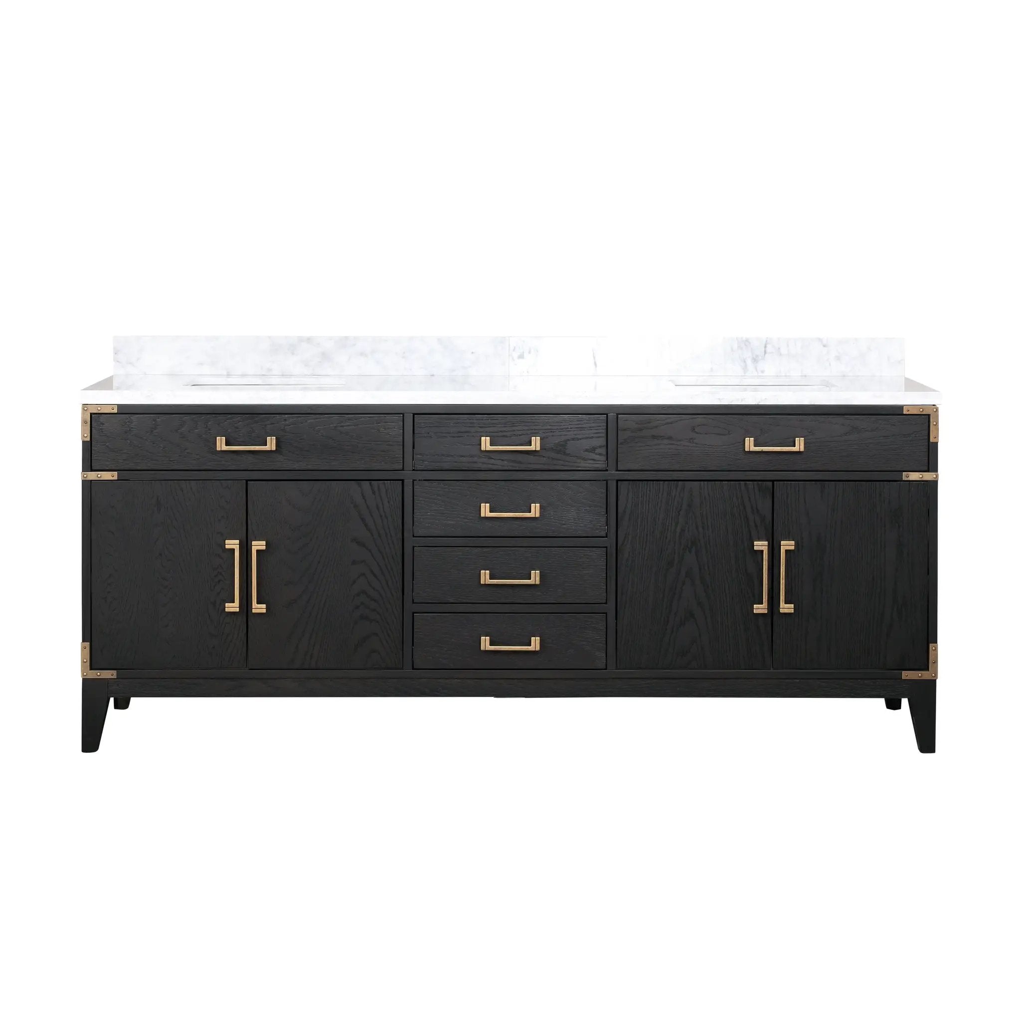 Lexora Laurel 80 in W x 22 in D Double Bath Vanity by Lexora