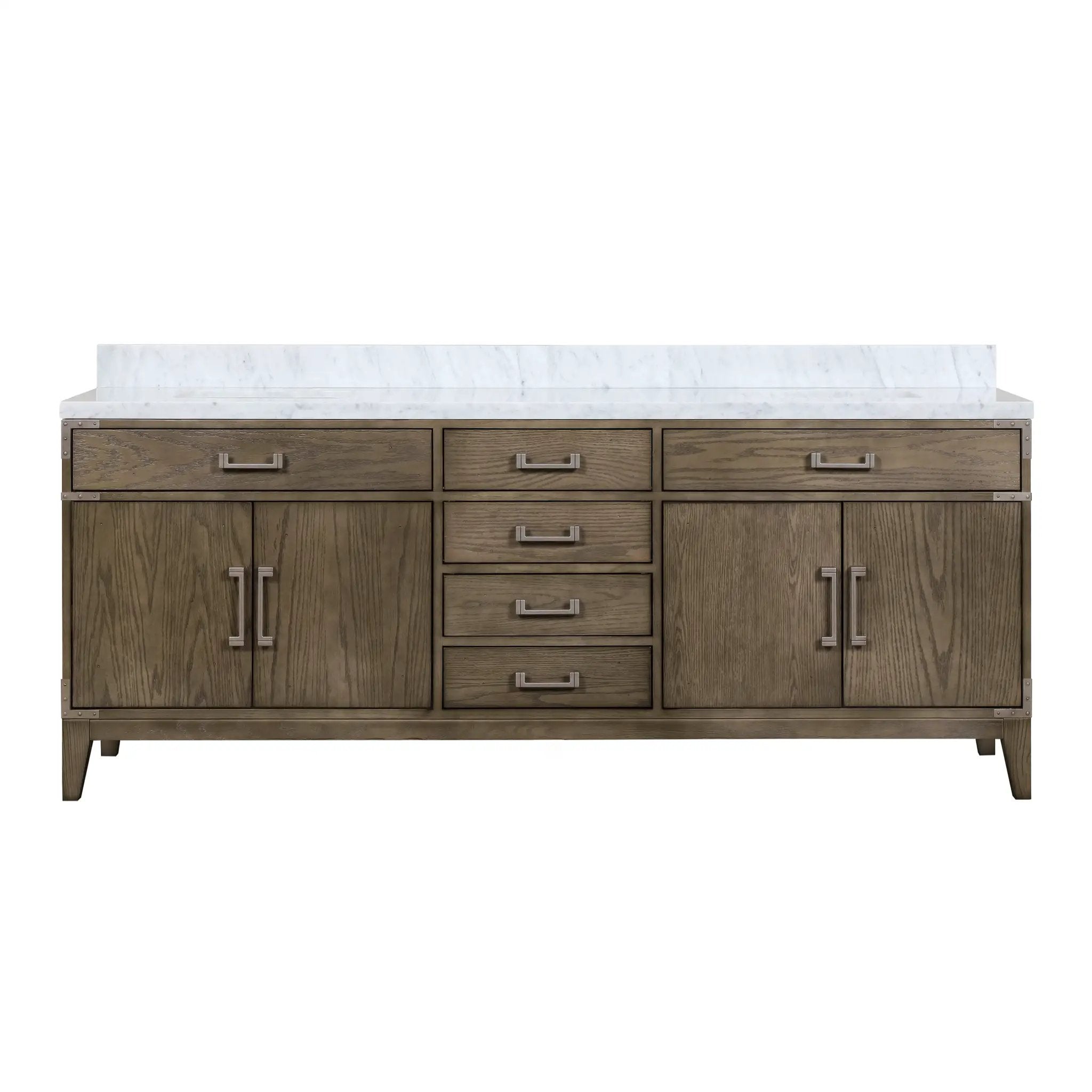 Lexora Laurel 84 in W x 22 in D Double Bath Vanity by Lexora