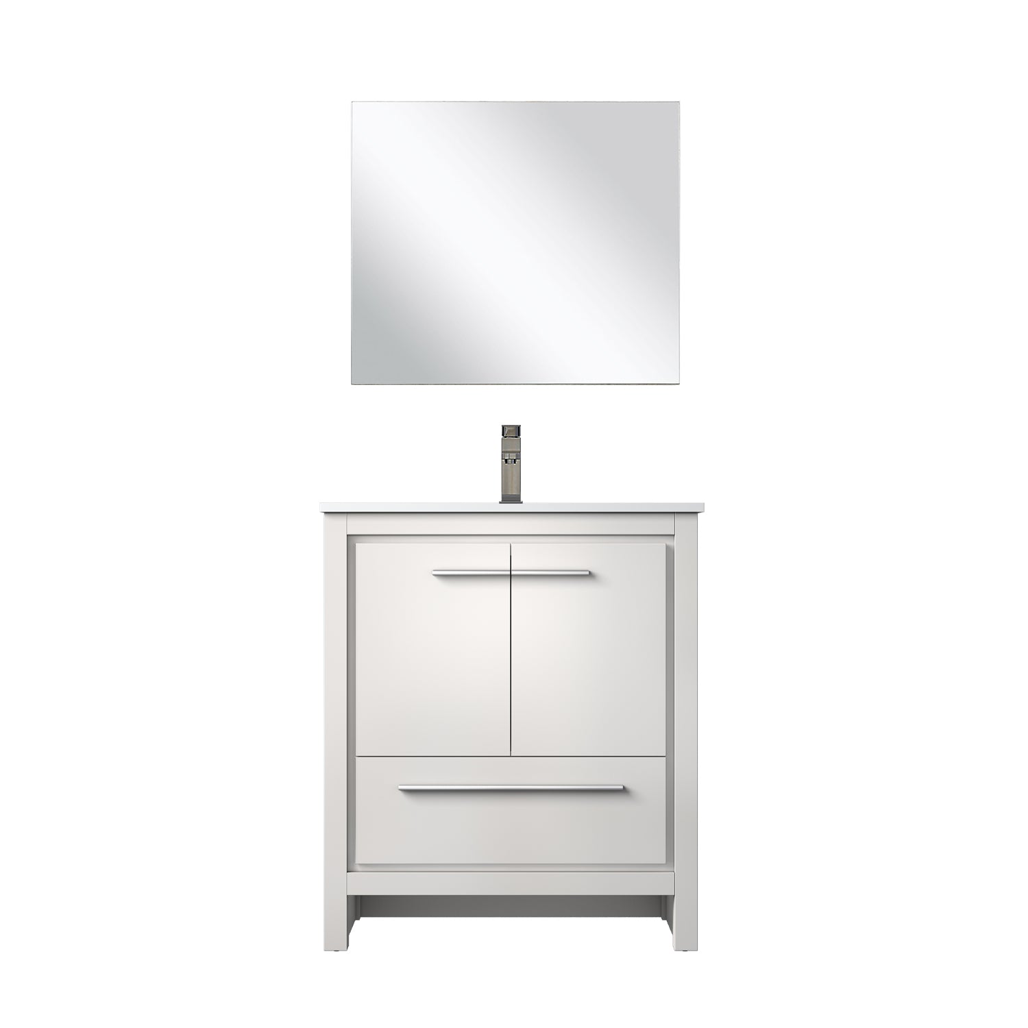 Lexora Lafarre 30 in W x 20 in D Bath Vanity