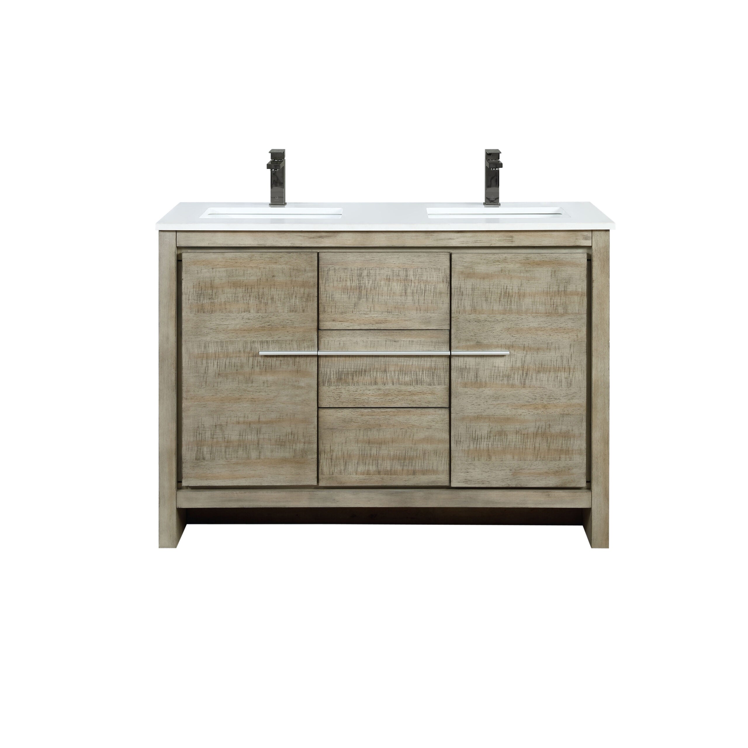 Lexora Lafarre 48 in W x 20 in D Double Bath Vanity