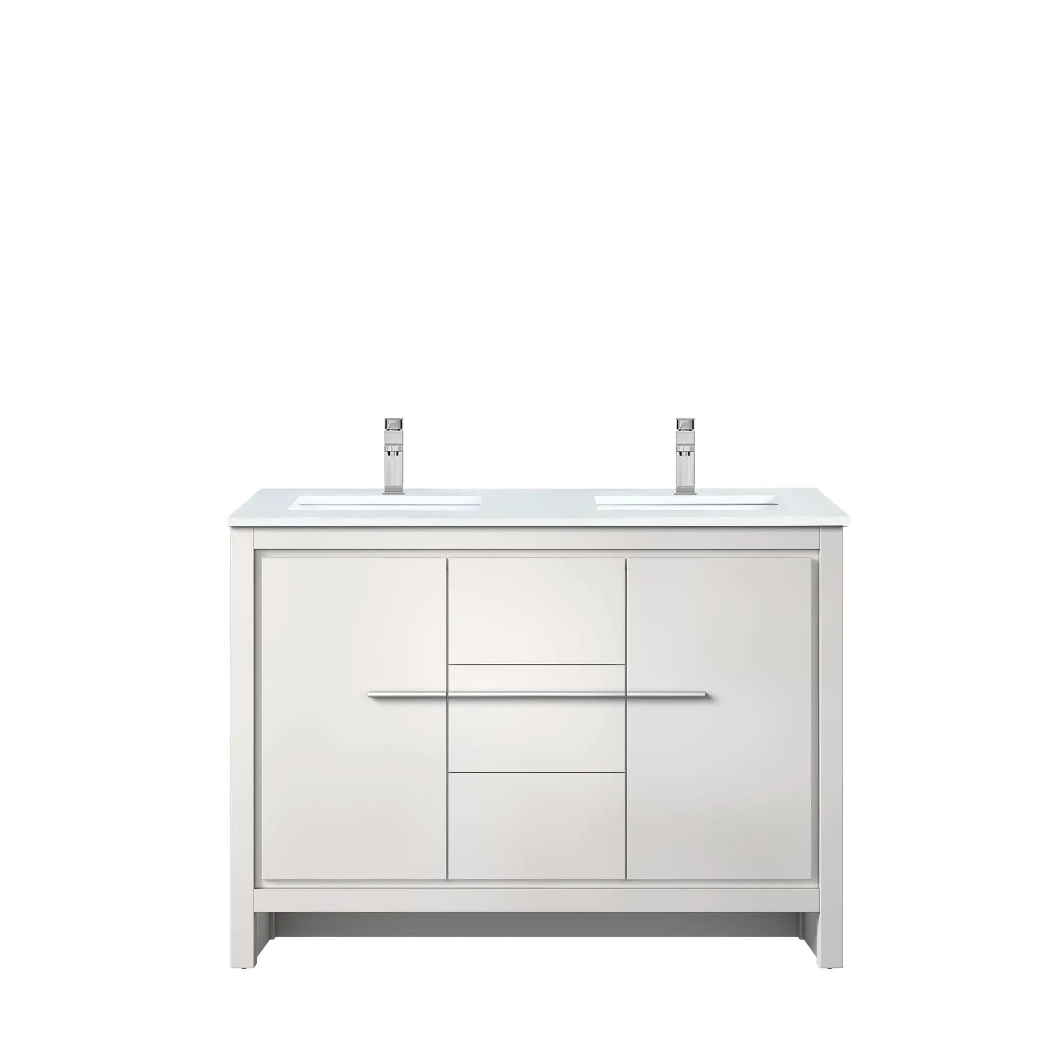 Lexora Lafarre 48 in W x 20 in D Double Bath Vanity by Lexora