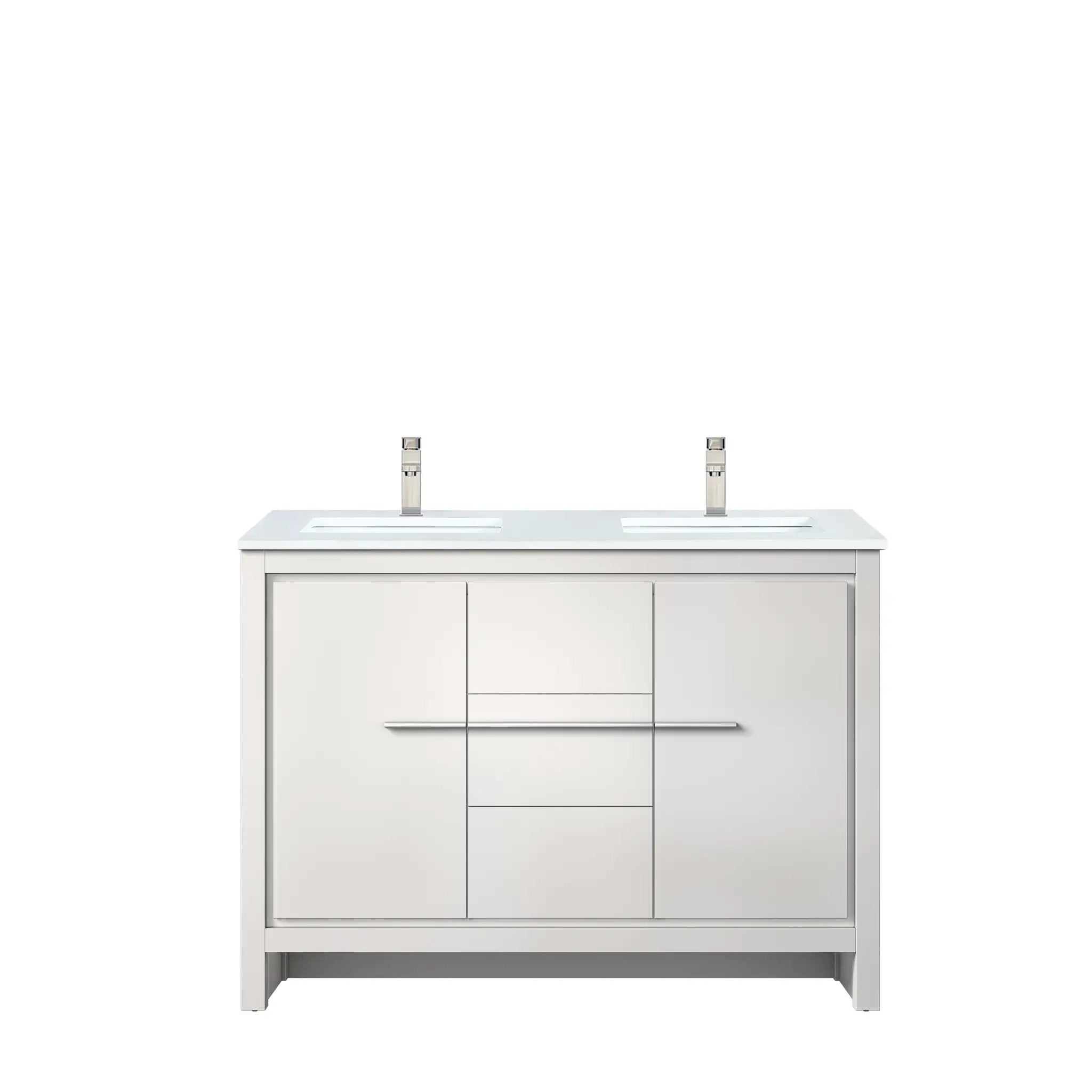 Lexora Lafarre 48 in W x 20 in D Double Bath Vanity by Lexora