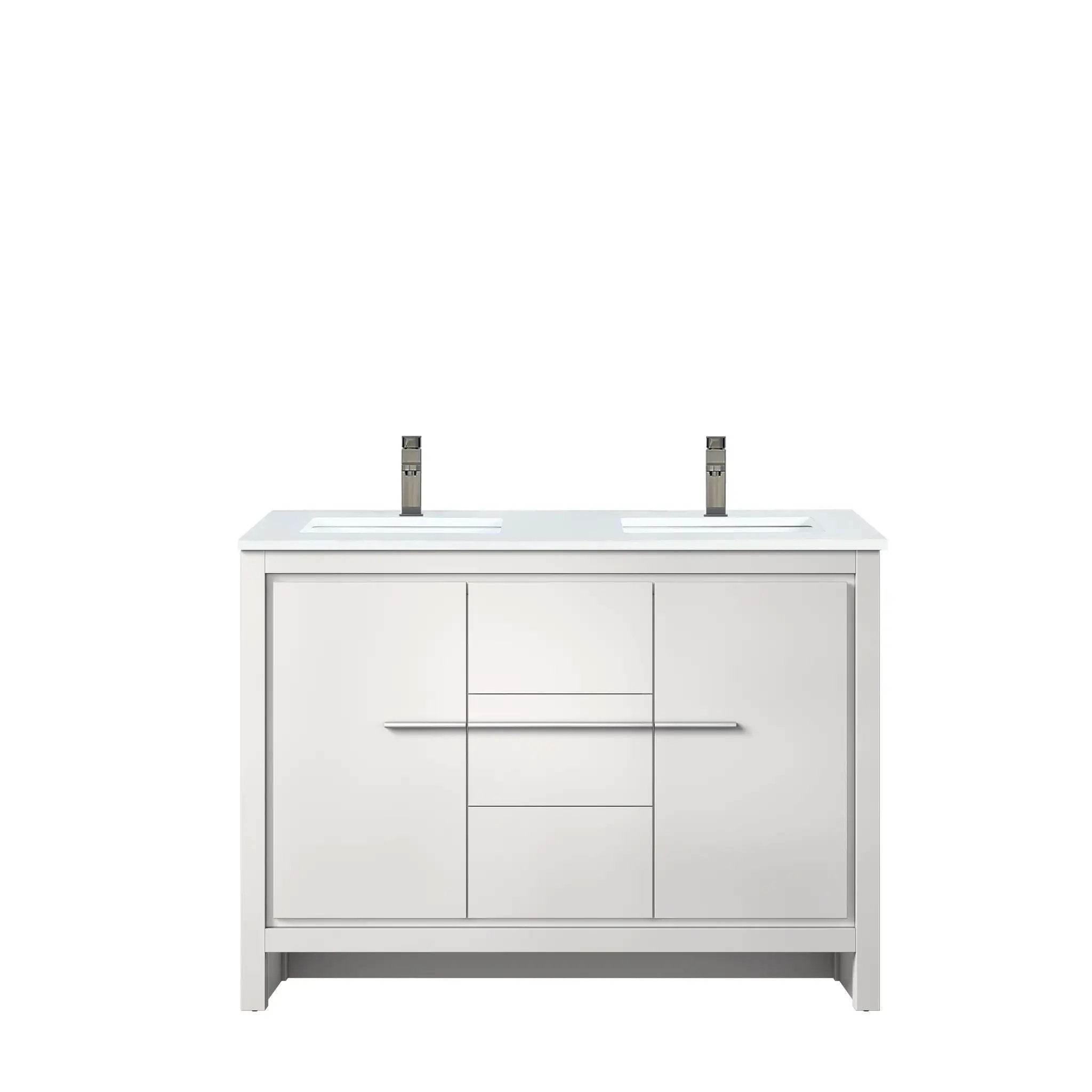Lexora Lafarre 48 in W x 20 in D Double Bath Vanity by Lexora