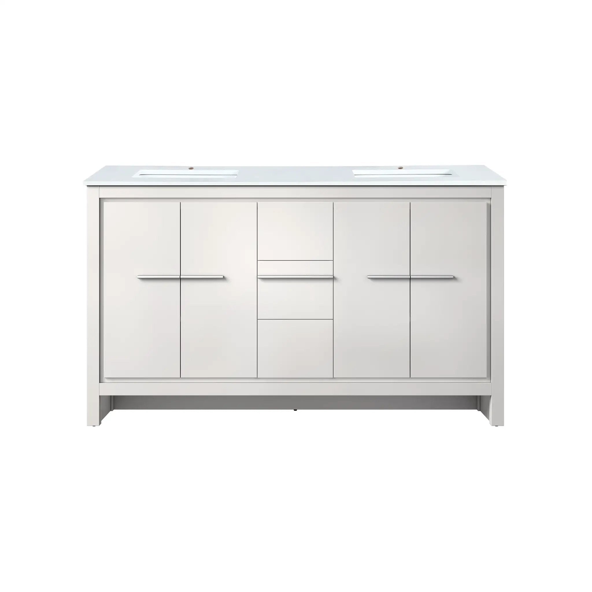 Lexora Lafarre 60 in W x 20 in D Double Bath Vanity by Lexora