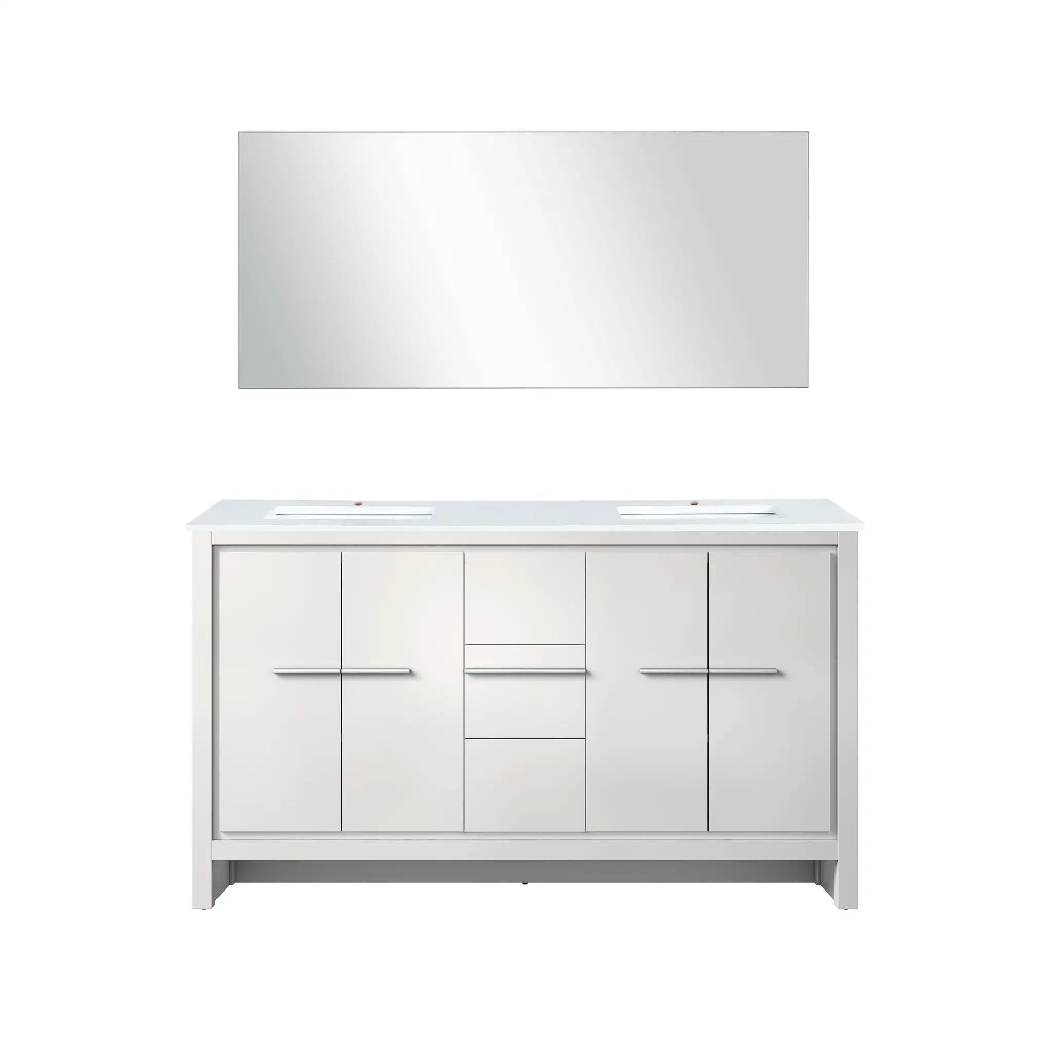 Lexora Lafarre 60 in W x 20 in D Double Bath Vanity by Lexora