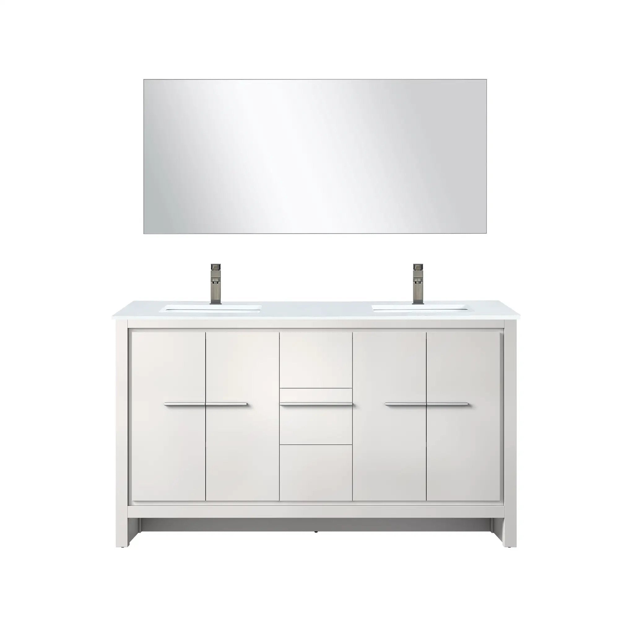 Lexora Lafarre 60 in W x 20 in D Double Bath Vanity by Lexora