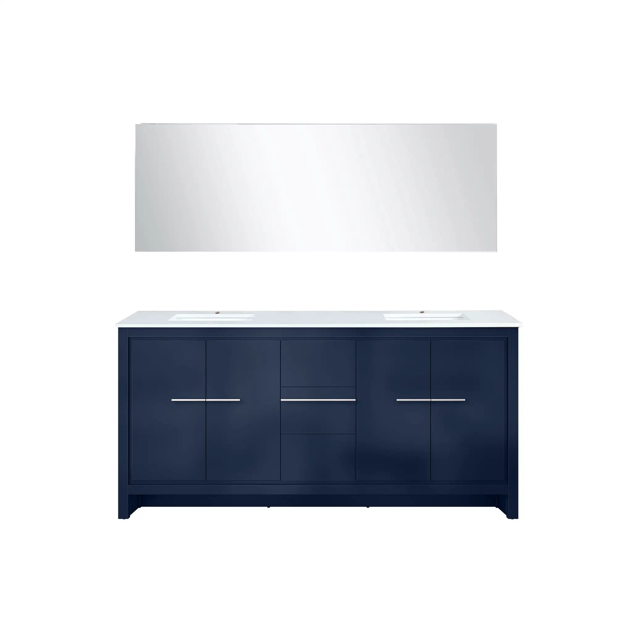 Lexora Lafarre 72 in W x 20 in D Double Bath Vanity by Lexora