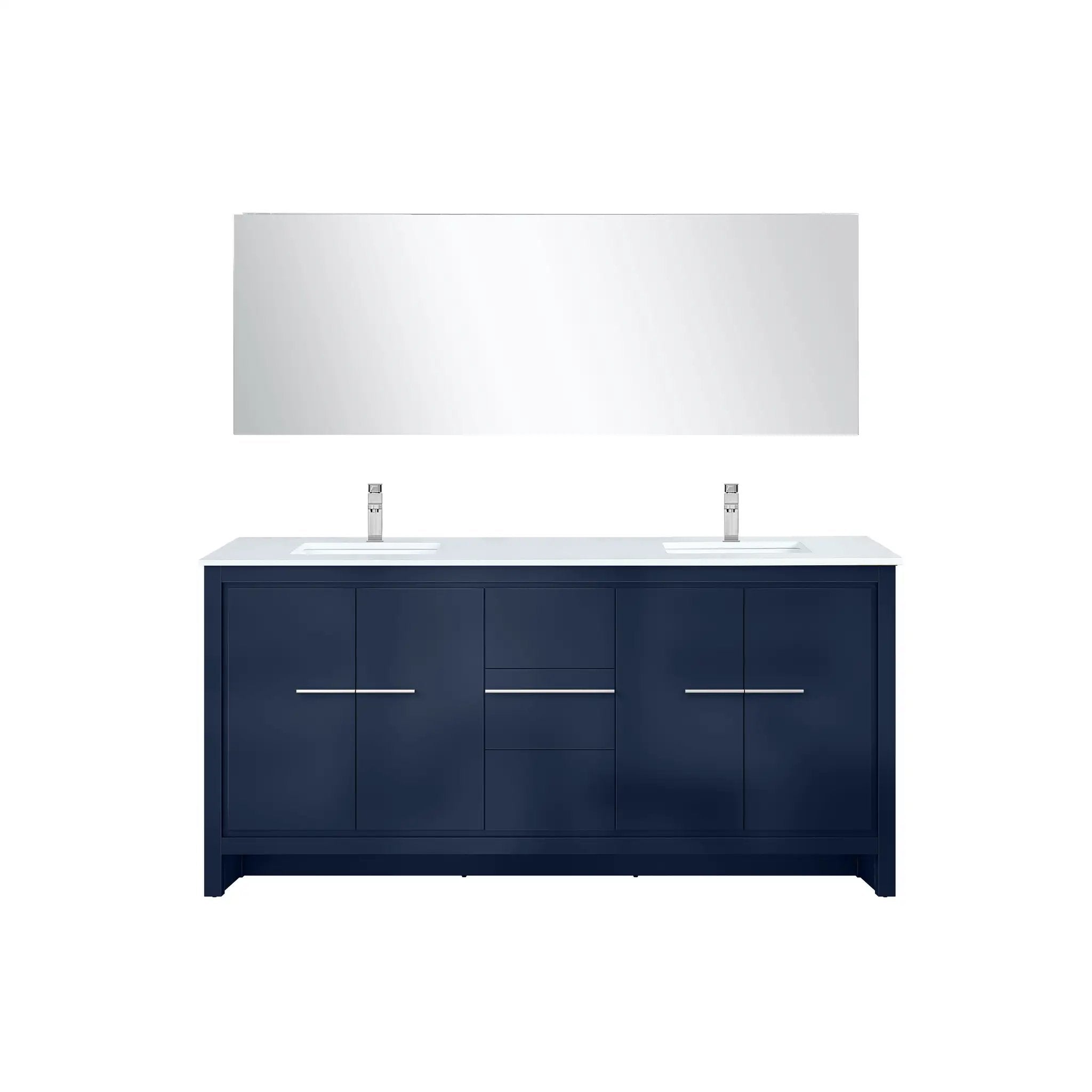 Lexora Lafarre 72 in W x 20 in D Double Bath Vanity by Lexora