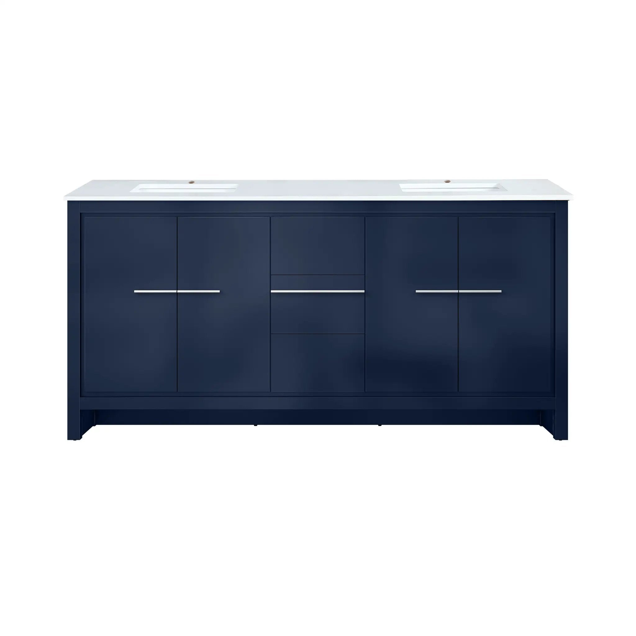 Lexora Lafarre 72 in W x 20 in D Double Bath Vanity by Lexora