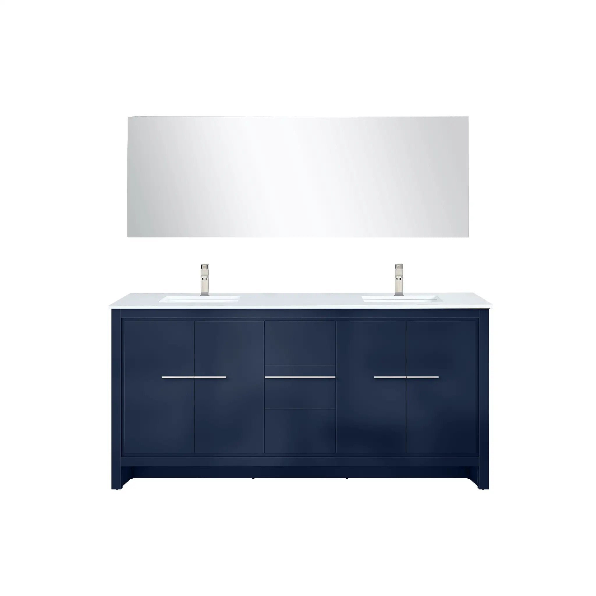 Lexora Lafarre 72 in W x 20 in D Double Bath Vanity by Lexora