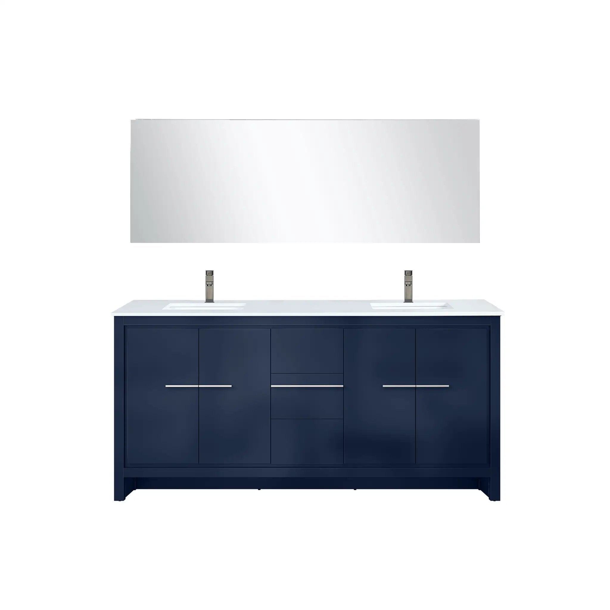 Lexora Lafarre 72 in W x 20 in D Double Bath Vanity by Lexora