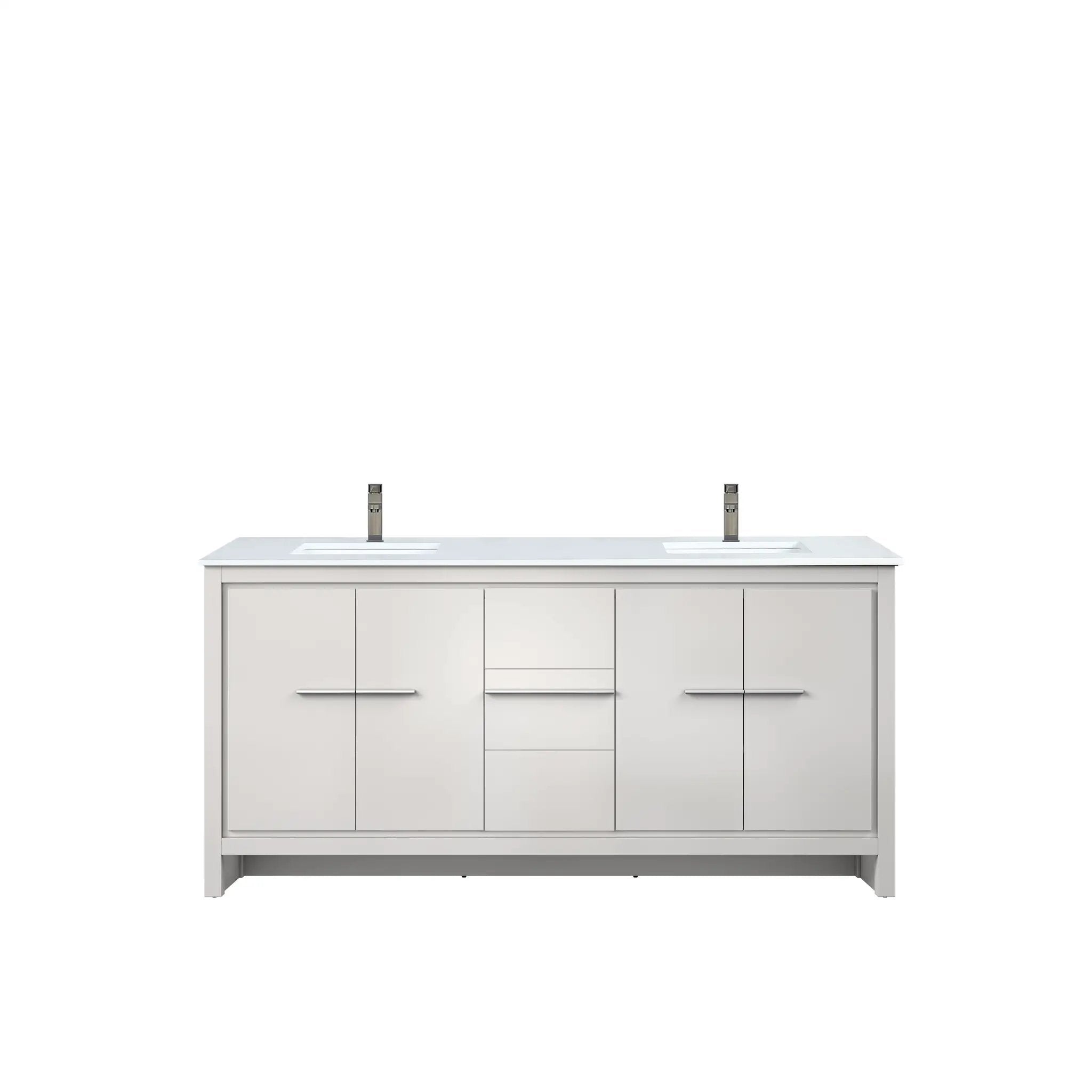 Lexora Lafarre 72 in W x 20 in D Double Bath Vanity by Lexora