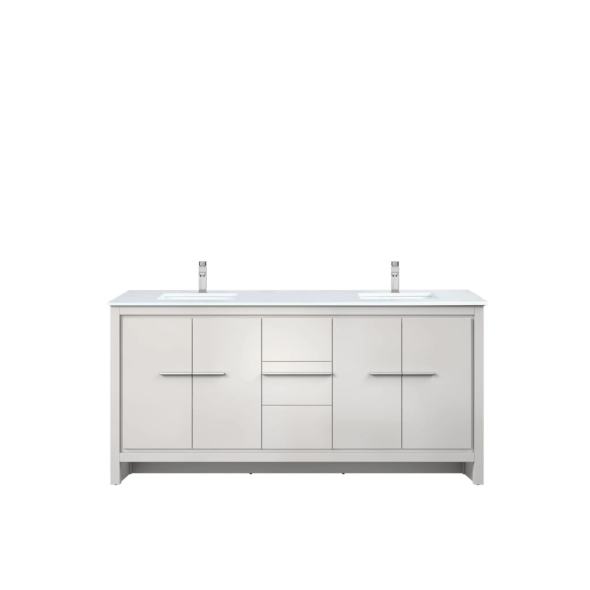 Lexora Lafarre 72 in W x 20 in D Double Bath Vanity by Lexora