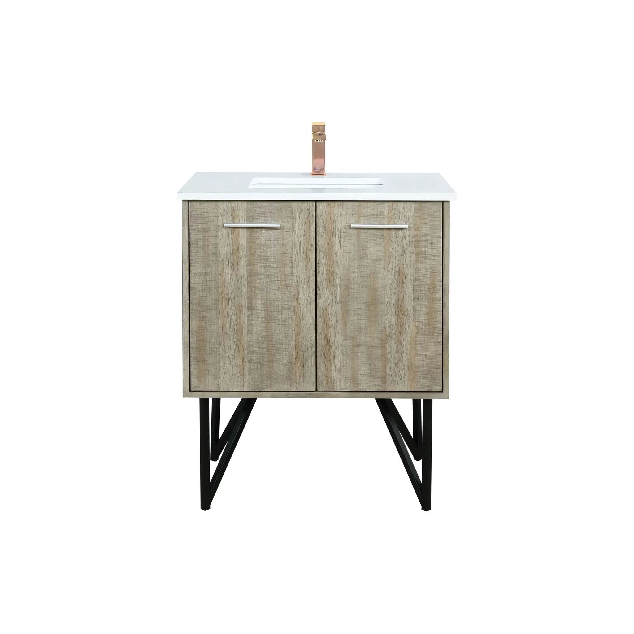 Lexora Lancy 30 in W x 20 in D Bath Vanity with Cultured Marble Top by Lexora