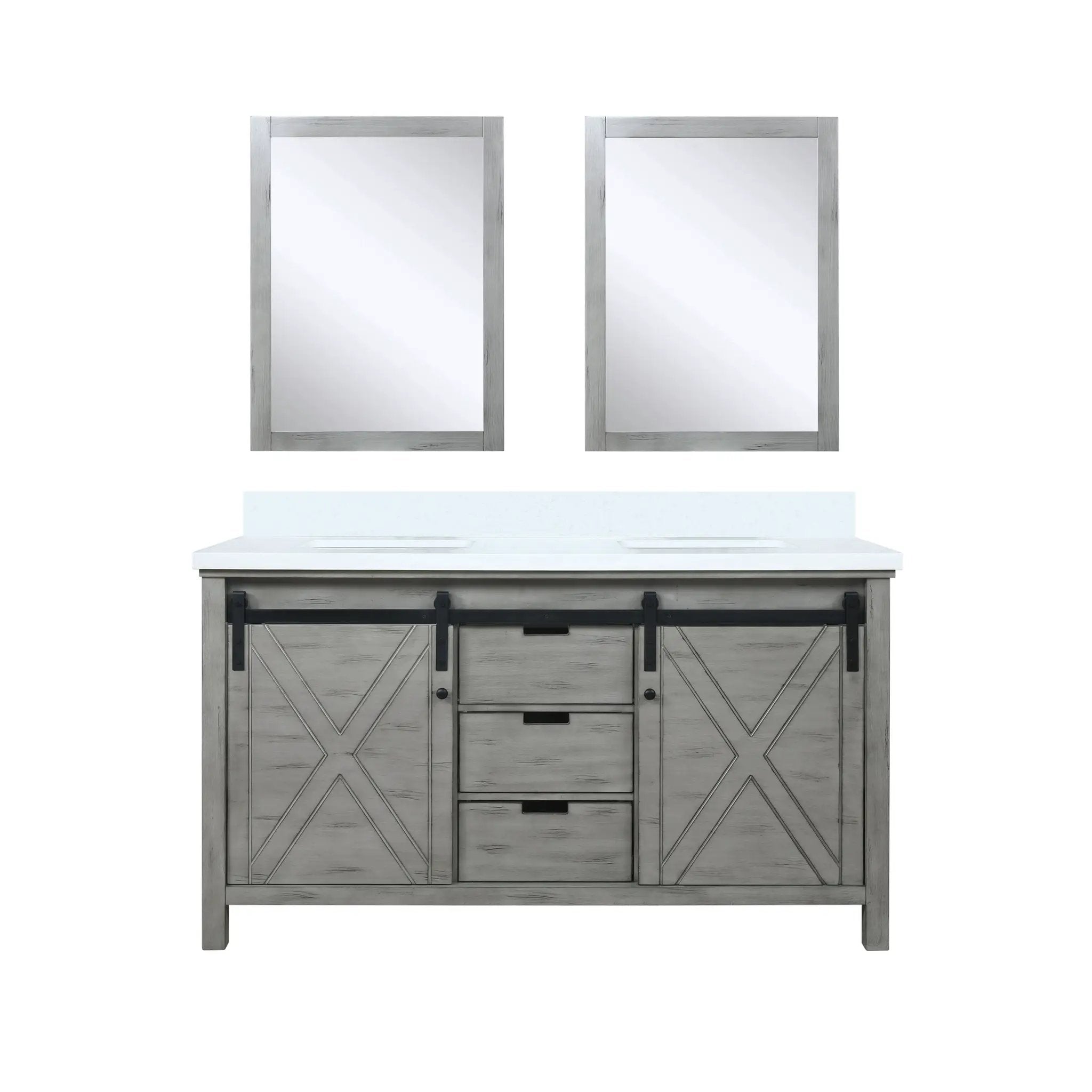 Lexora Marsyas 60 in W x 22 in D Double Bath Vanity by Lexora
