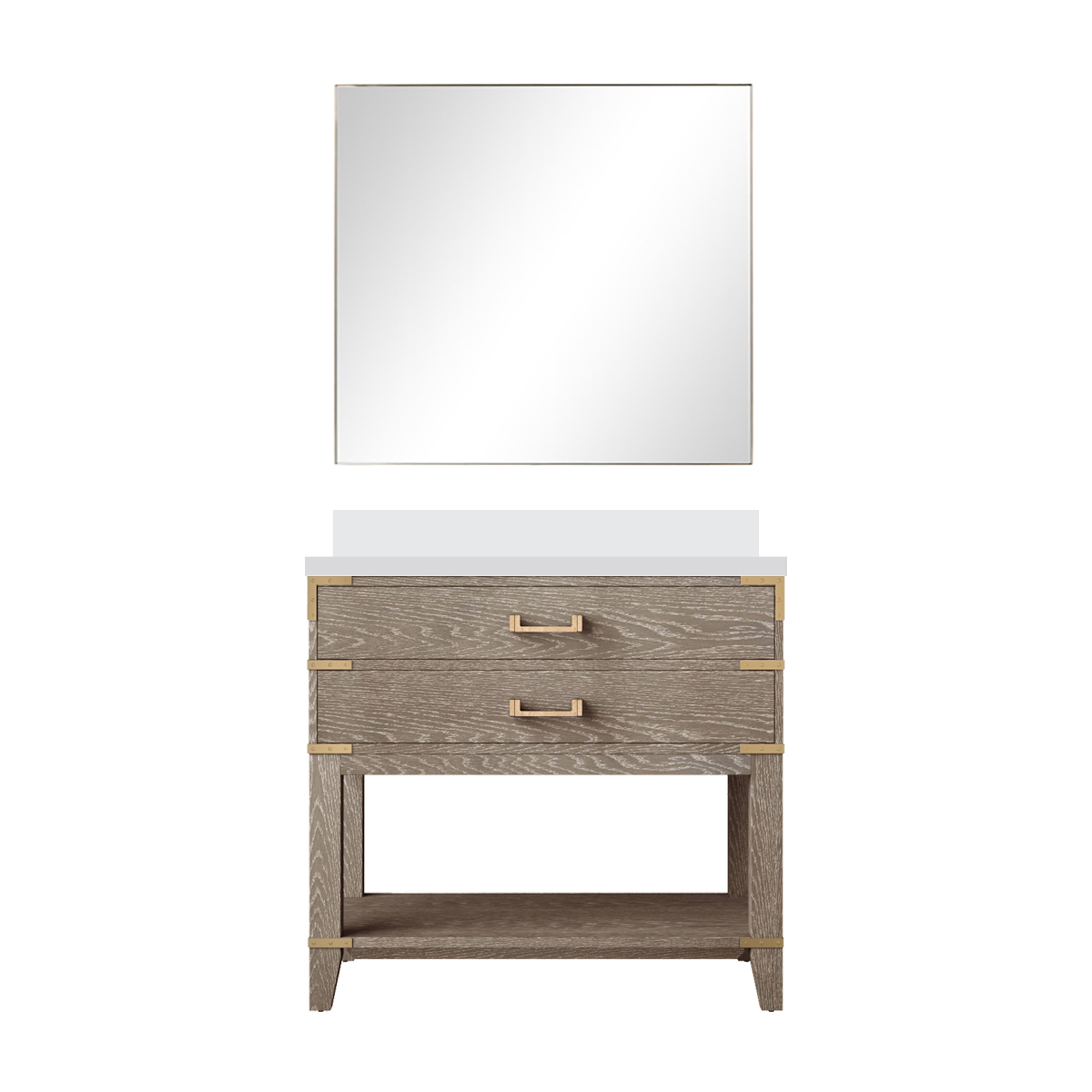 Lexora Norwalk 36 in W x 22 in D Single Bath Vanity