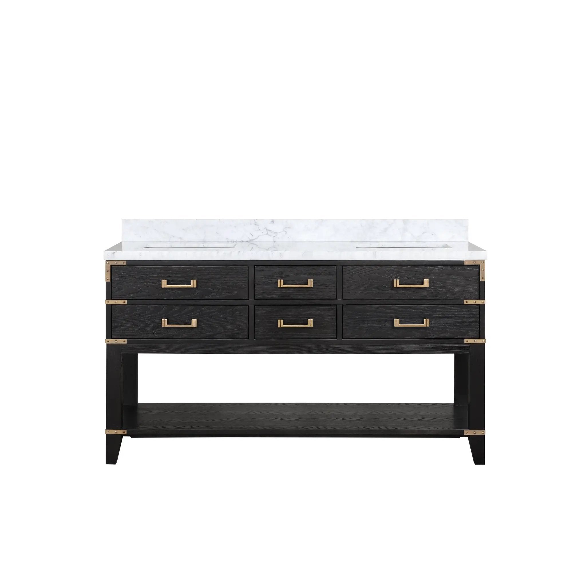 Lexora Norwalk 60 in W x 22 in D Double Bath Vanity by Lexora