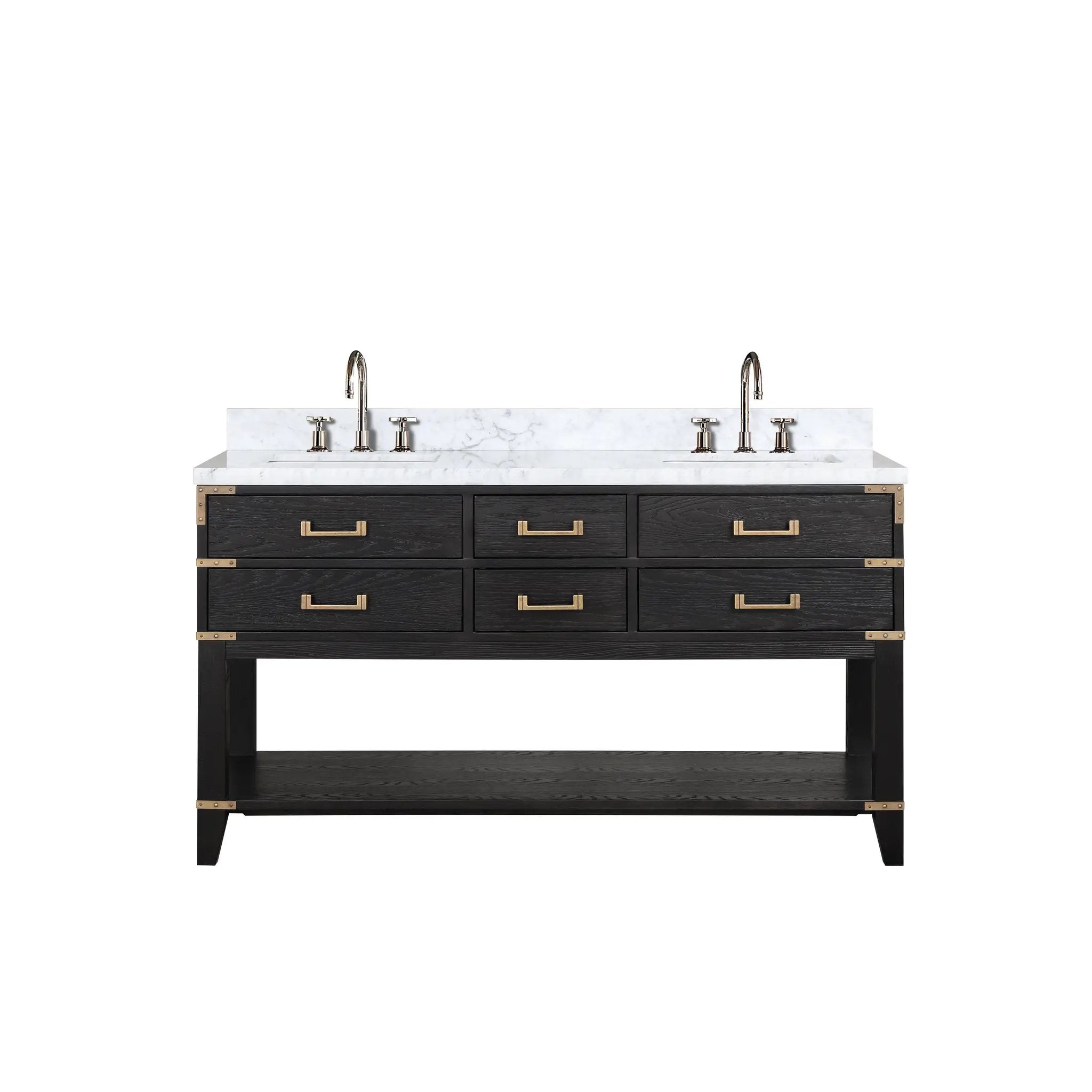 Lexora Norwalk 60 in W x 22 in D Double Bath Vanity by Lexora