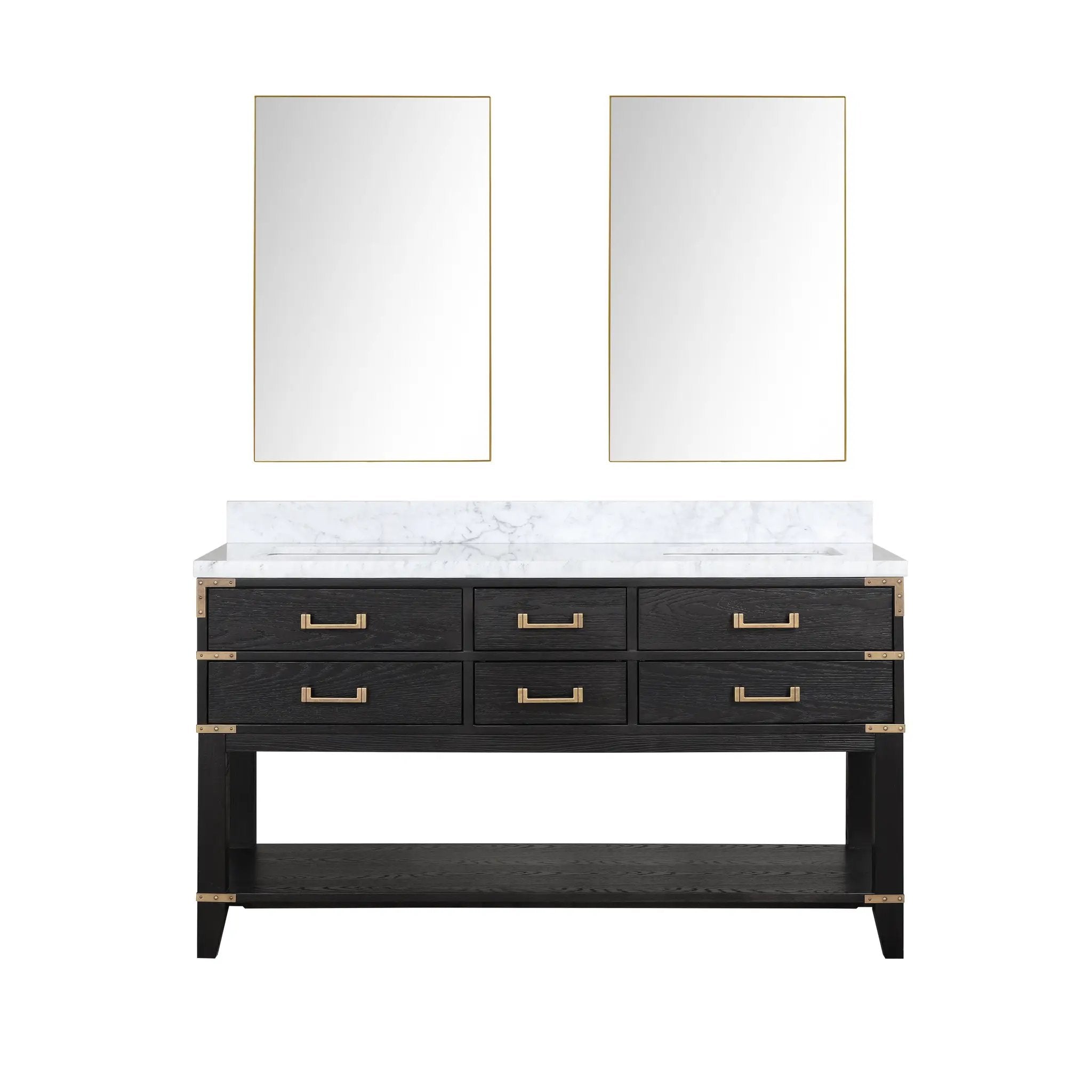 Lexora Norwalk 60 in W x 22 in D Double Bath Vanity by Lexora
