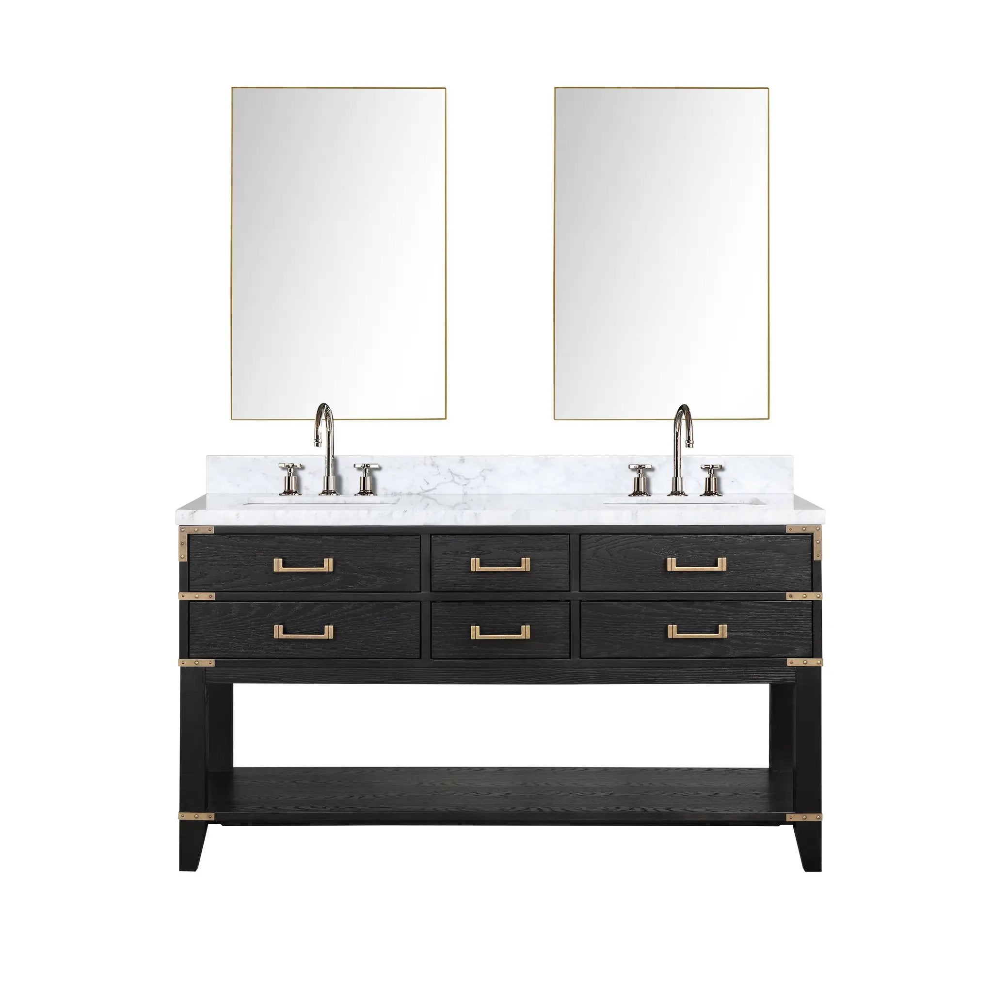 Lexora Norwalk 60 in W x 22 in D Double Bath Vanity by Lexora